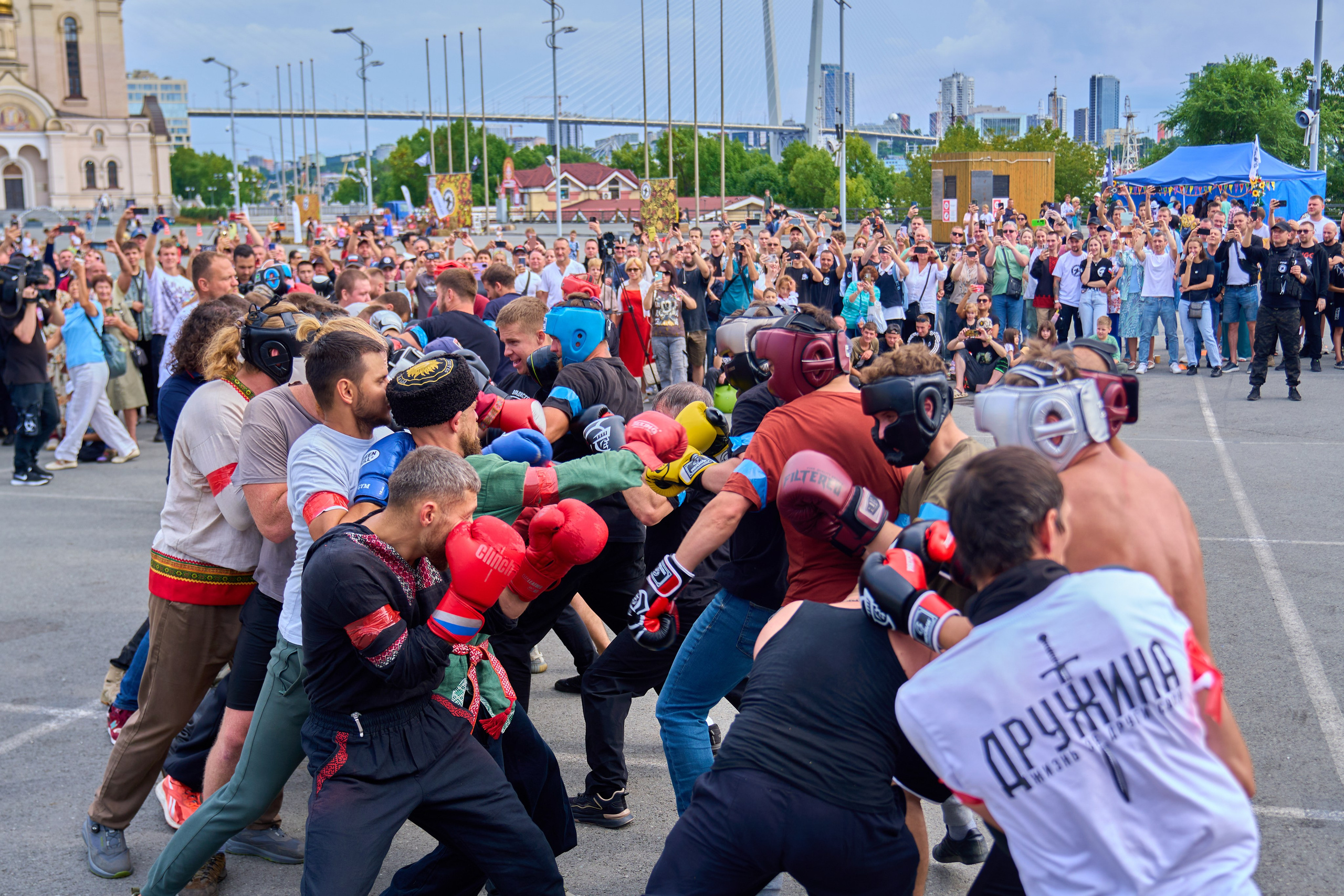 Фестиваль «Русский Двор». Фотограф во Владивостоке