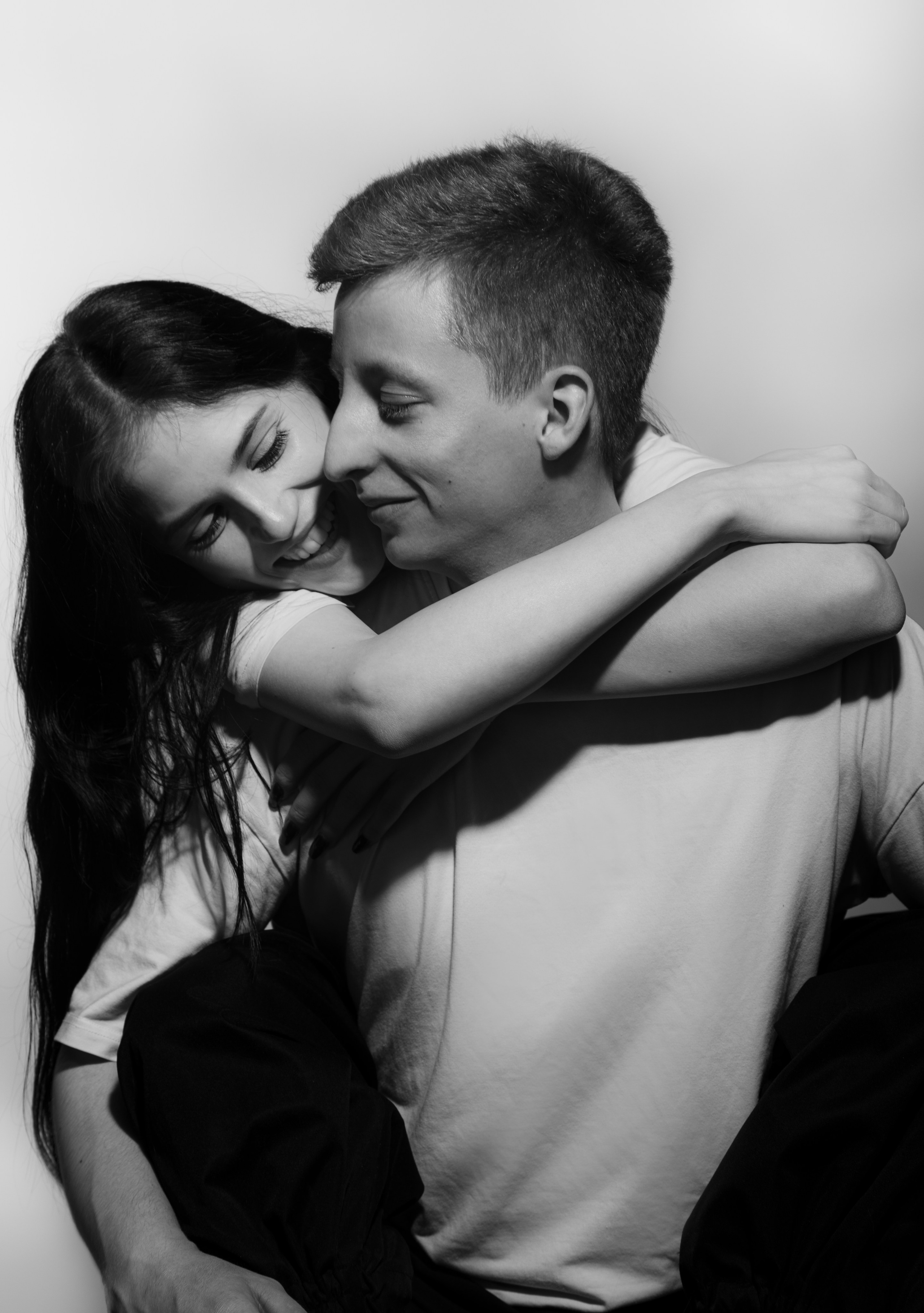 Лиза и Тема. Сандра Ковалева | ЧБ фотограф