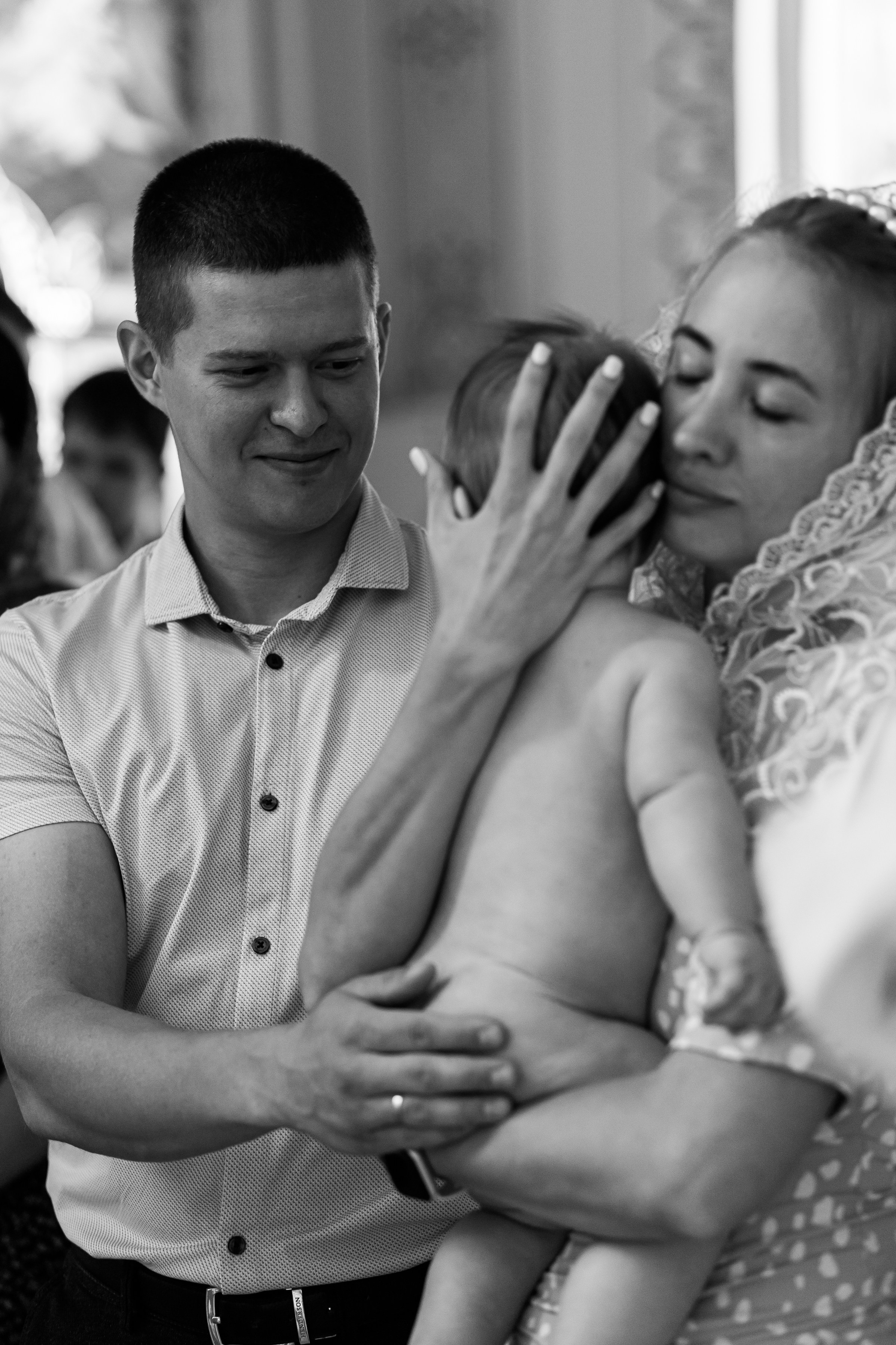 Крещение Давида. Семейный фотограф в Волгодонске Краченцева Анна