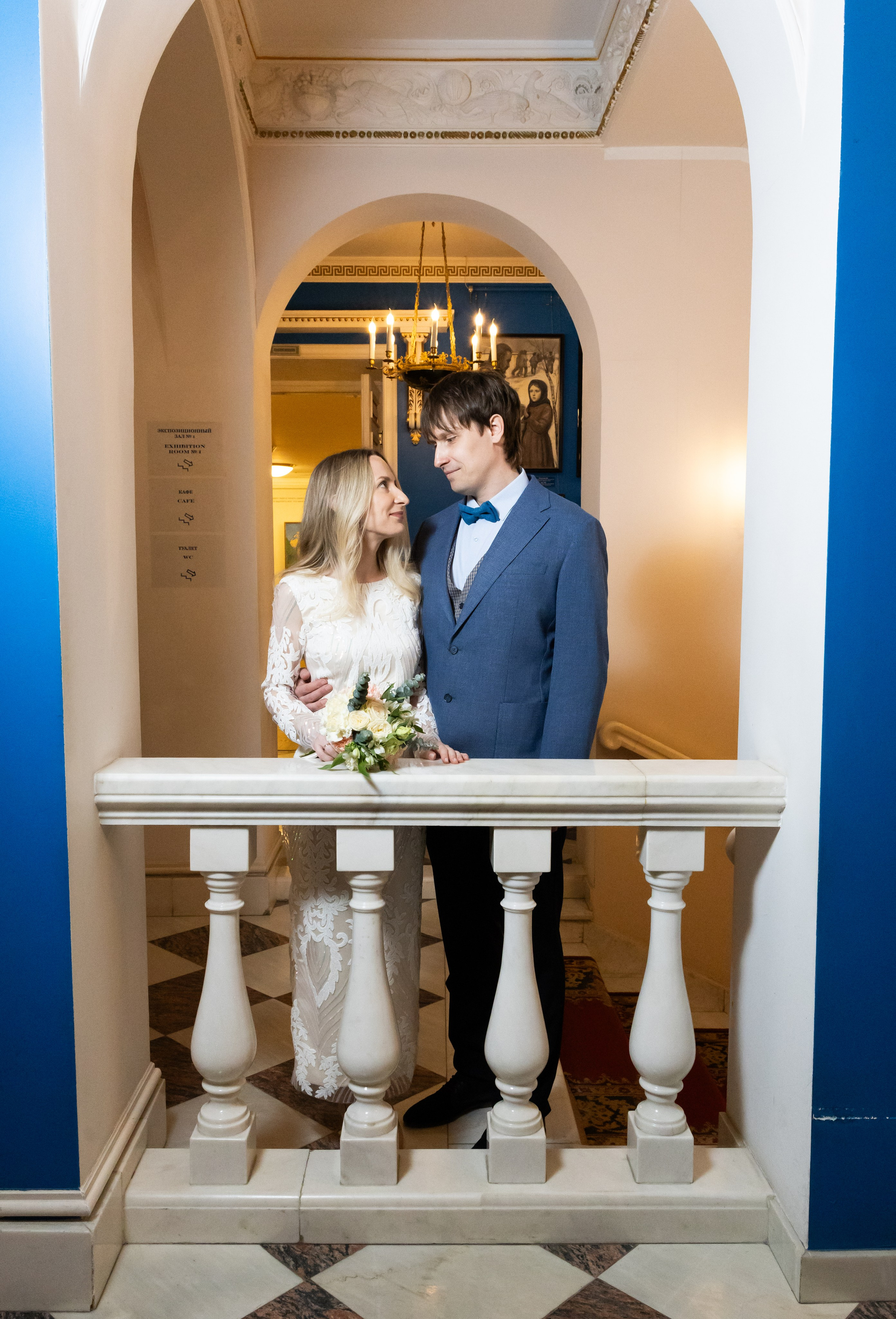 Свадьба в картинной галереи Ильи Глазунова. Фотограф в Москве Зябченко Екатерина. Съемки беременности, love story, семейный, портреты в студии и на улице