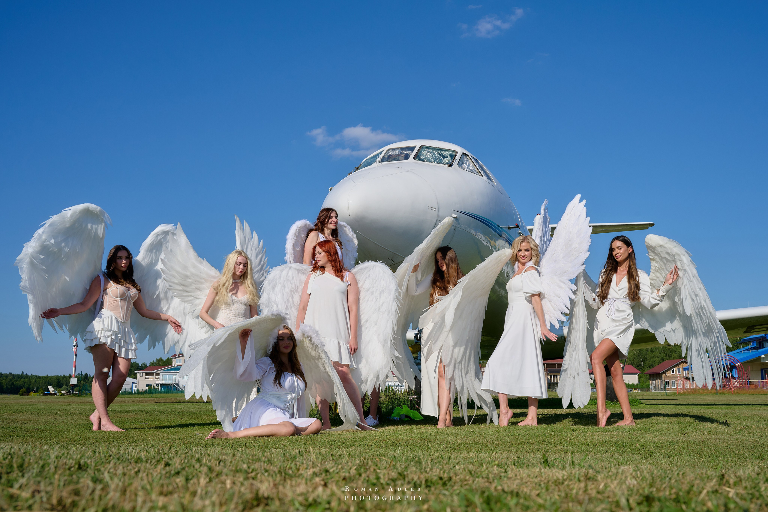 Ангелы ТОП Стюардесс. Фотограф Роман Адлер