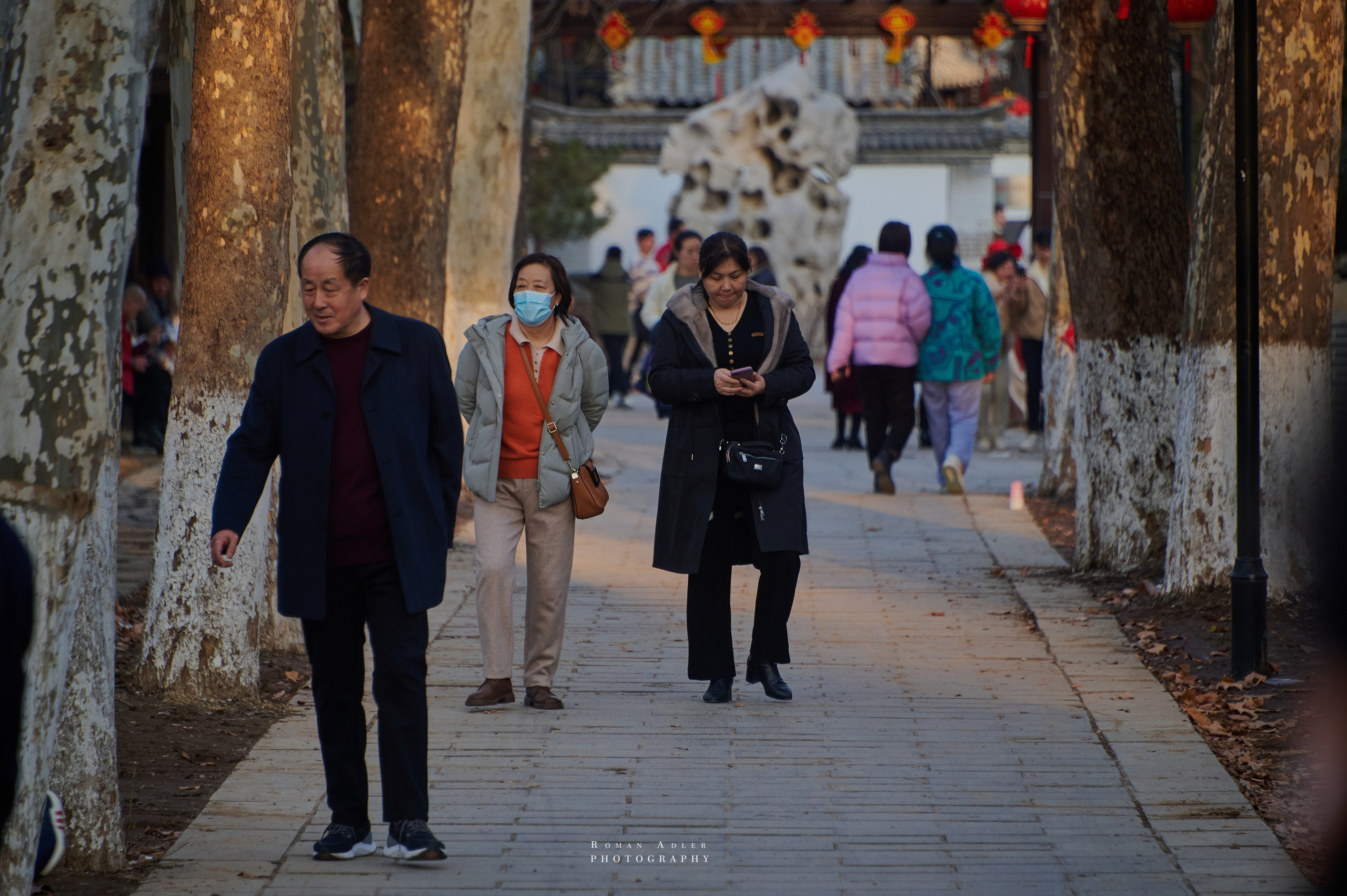 Городской парк Цинчжоу. Фотограф Роман Адлер