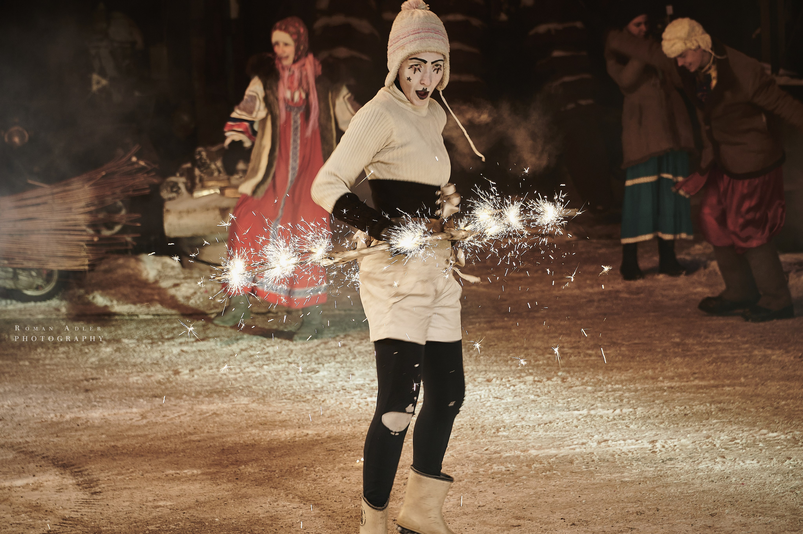 Новогодняя сказка от Ночных волков. Фотограф Роман Адлер