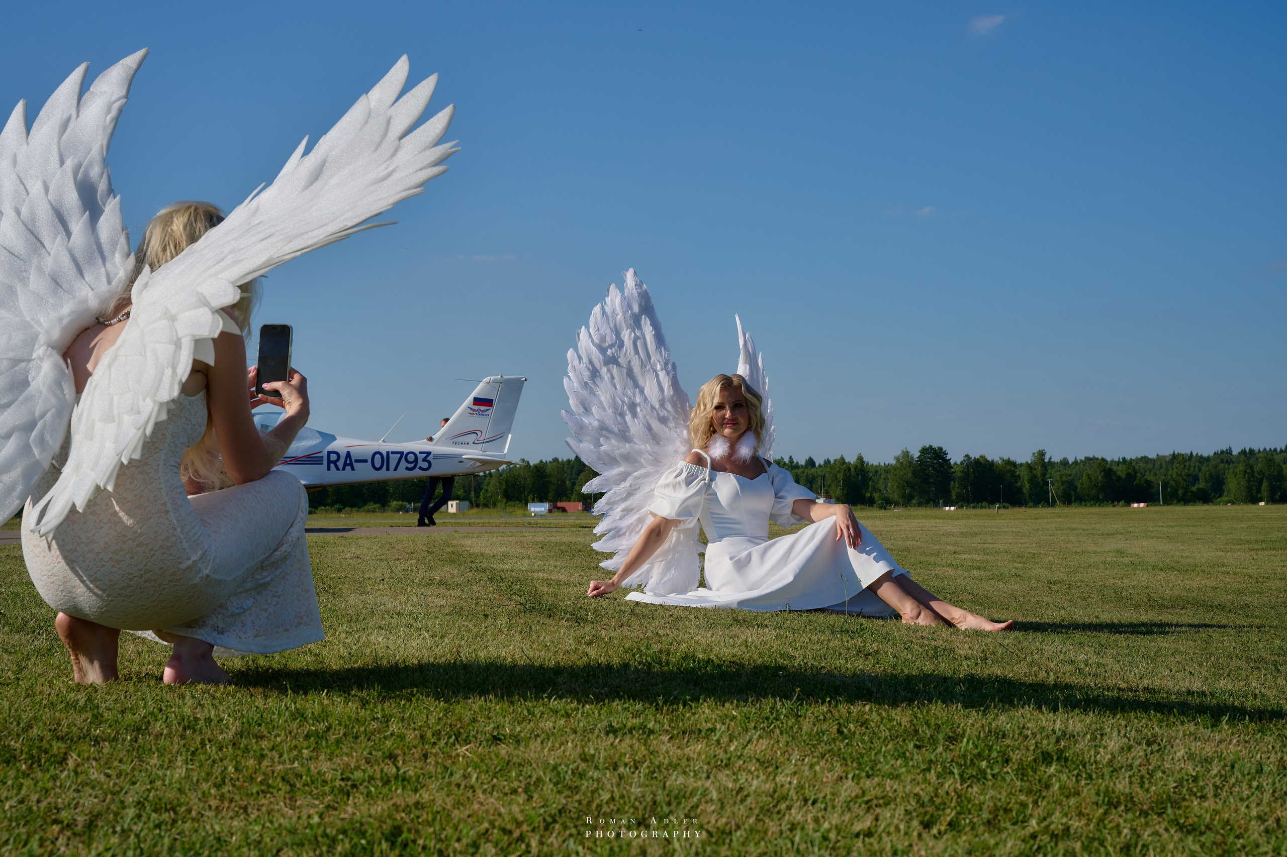 Ангелы ТОП Стюардесс. Фотограф Роман Адлер