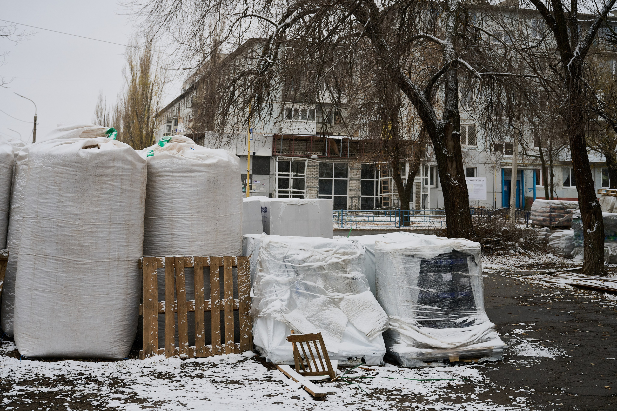 Северодонецк (Луганская область). Декабрь 2024. Фотограф Роман Адлер