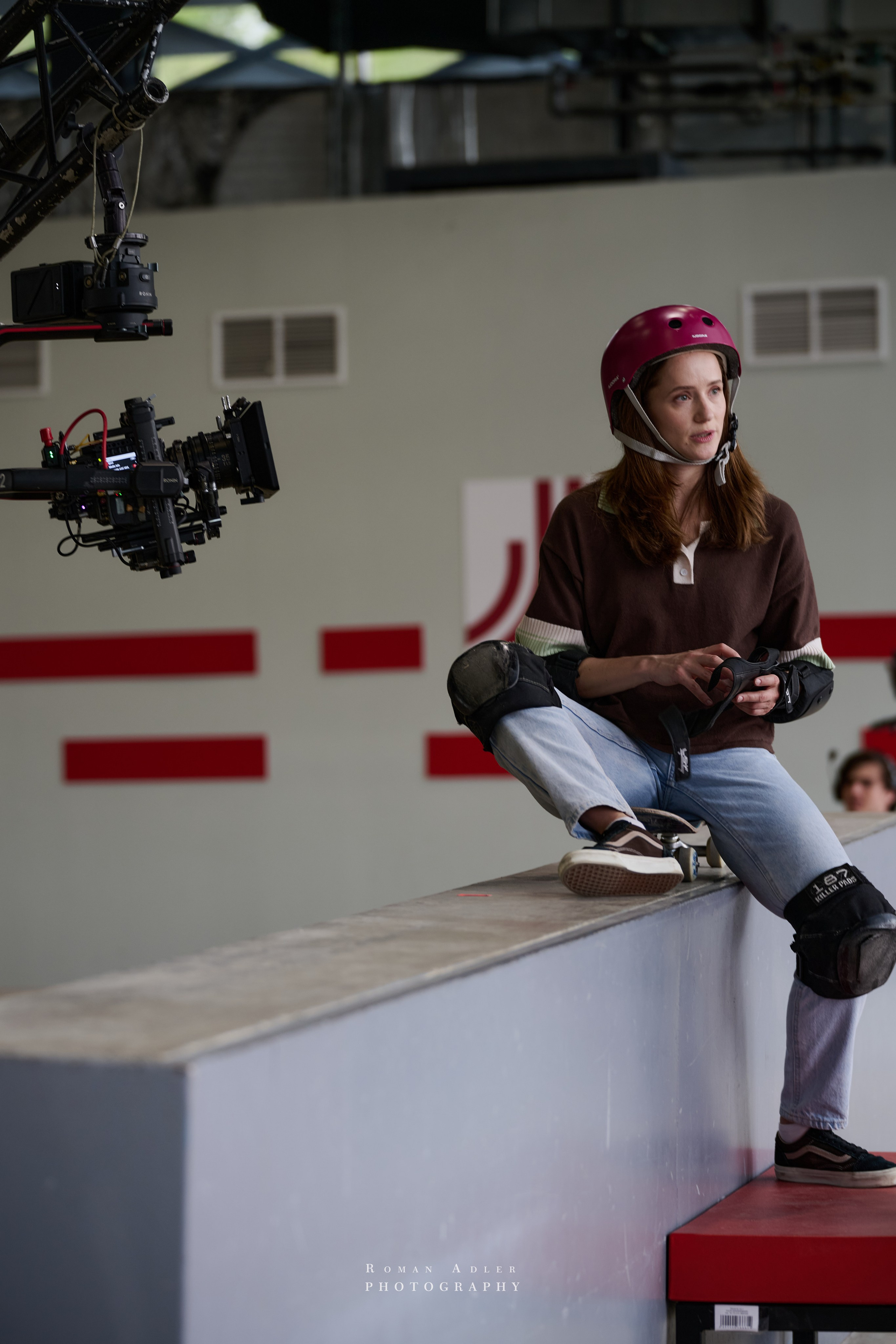 Репортаж со съёмок фильма «Своя в доску». Фотограф Роман Адлер