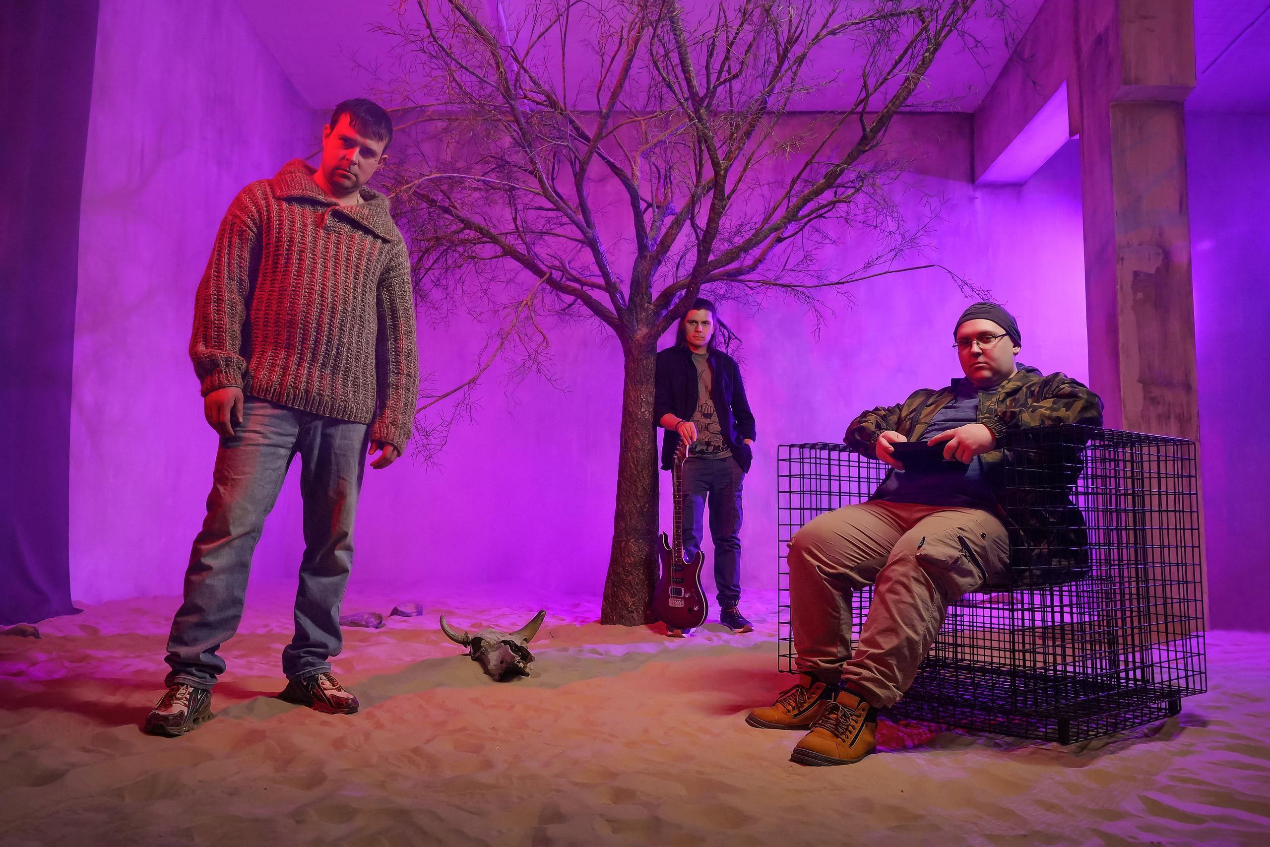 Съёмка для рок — группы. Часть 2. Фотограф Ольга Чувалдина Москва