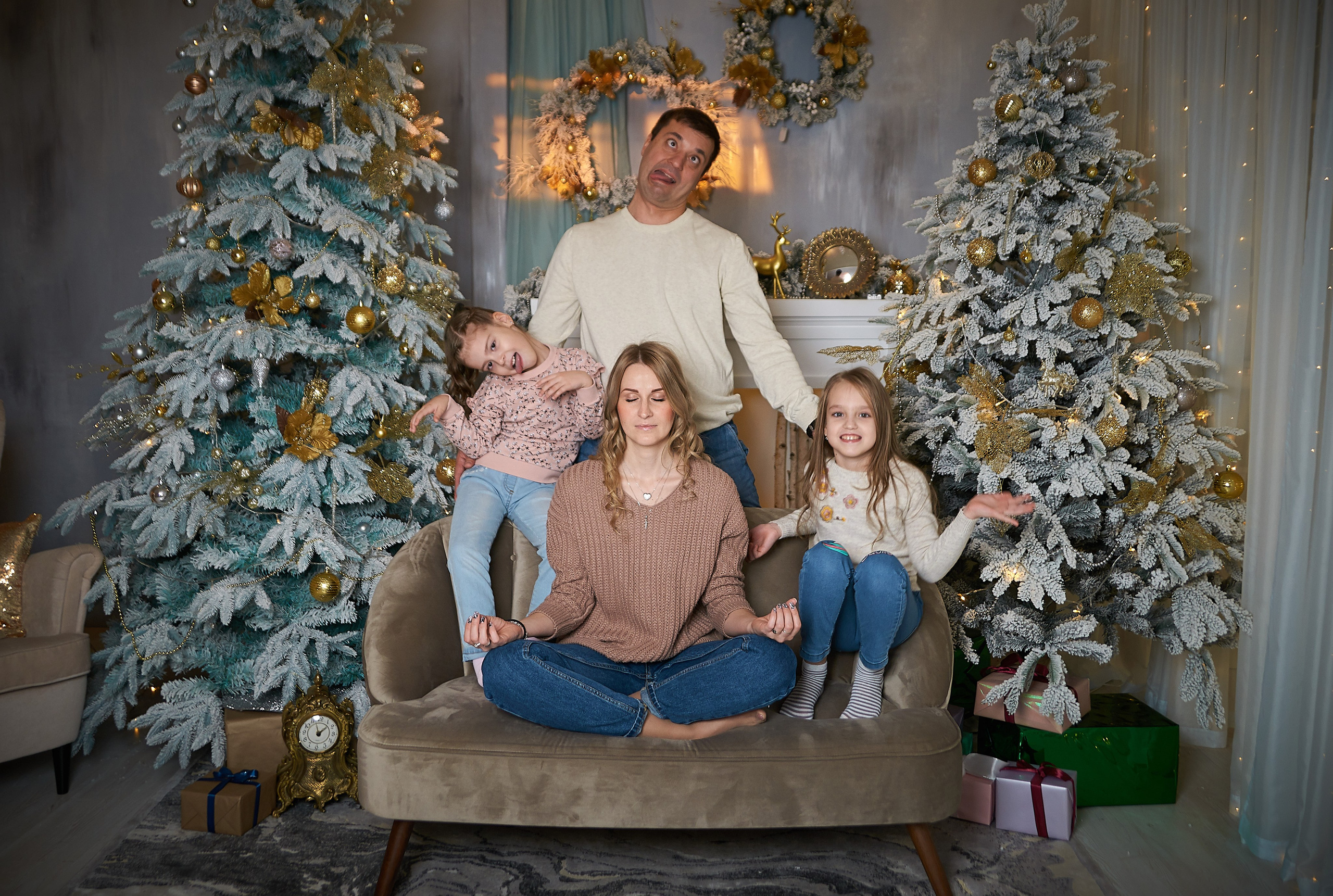 Новогодняя съёмка. Анна Катасонова