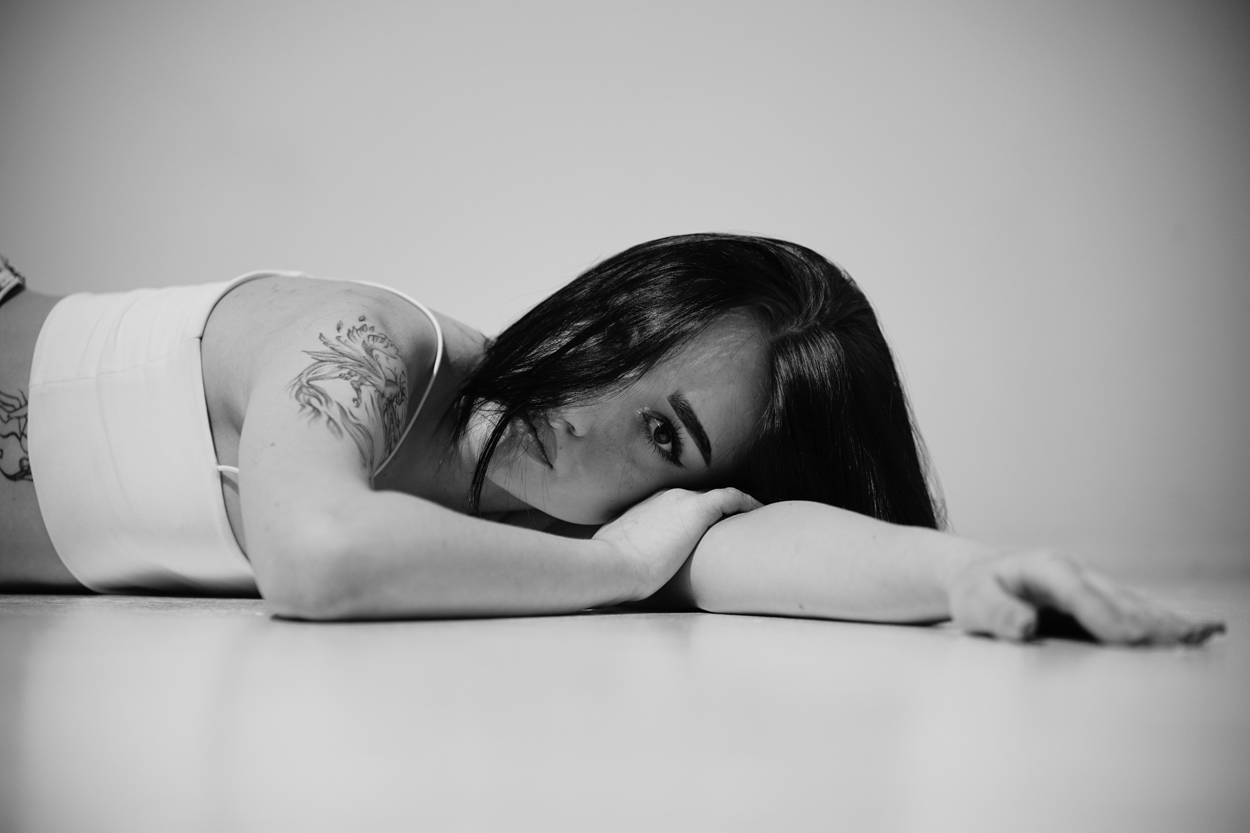 Стильная новогодняя фотосессия в Тюмени