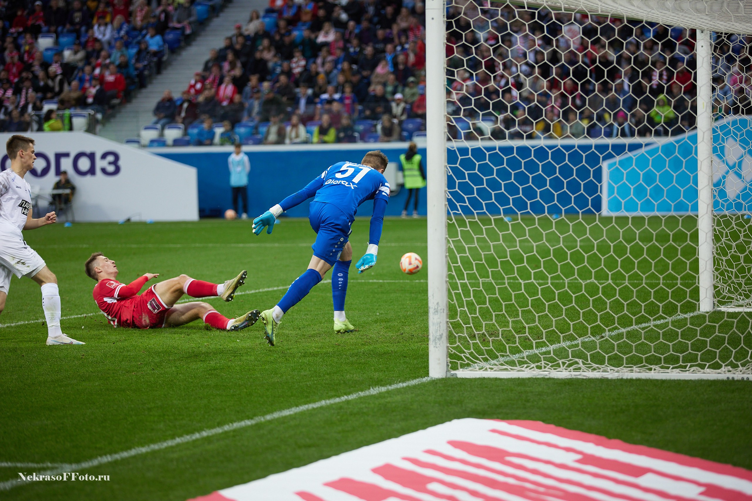 РПЛ ФК Пари НН- ФК Спартак. Спортивный фотограф Некрасов Денис