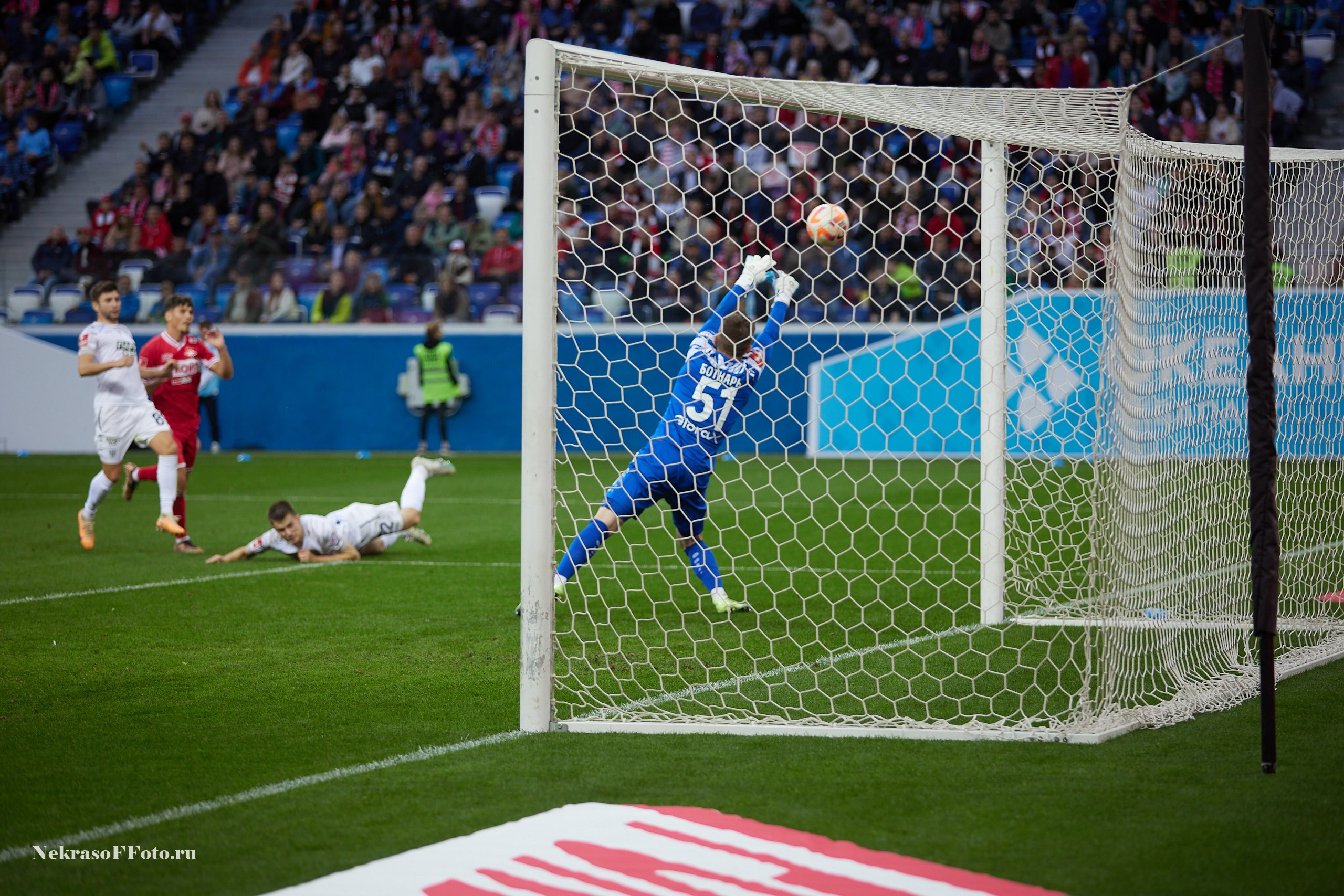 РПЛ ФК Пари НН- ФК Спартак. Спортивный фотограф Некрасов Денис