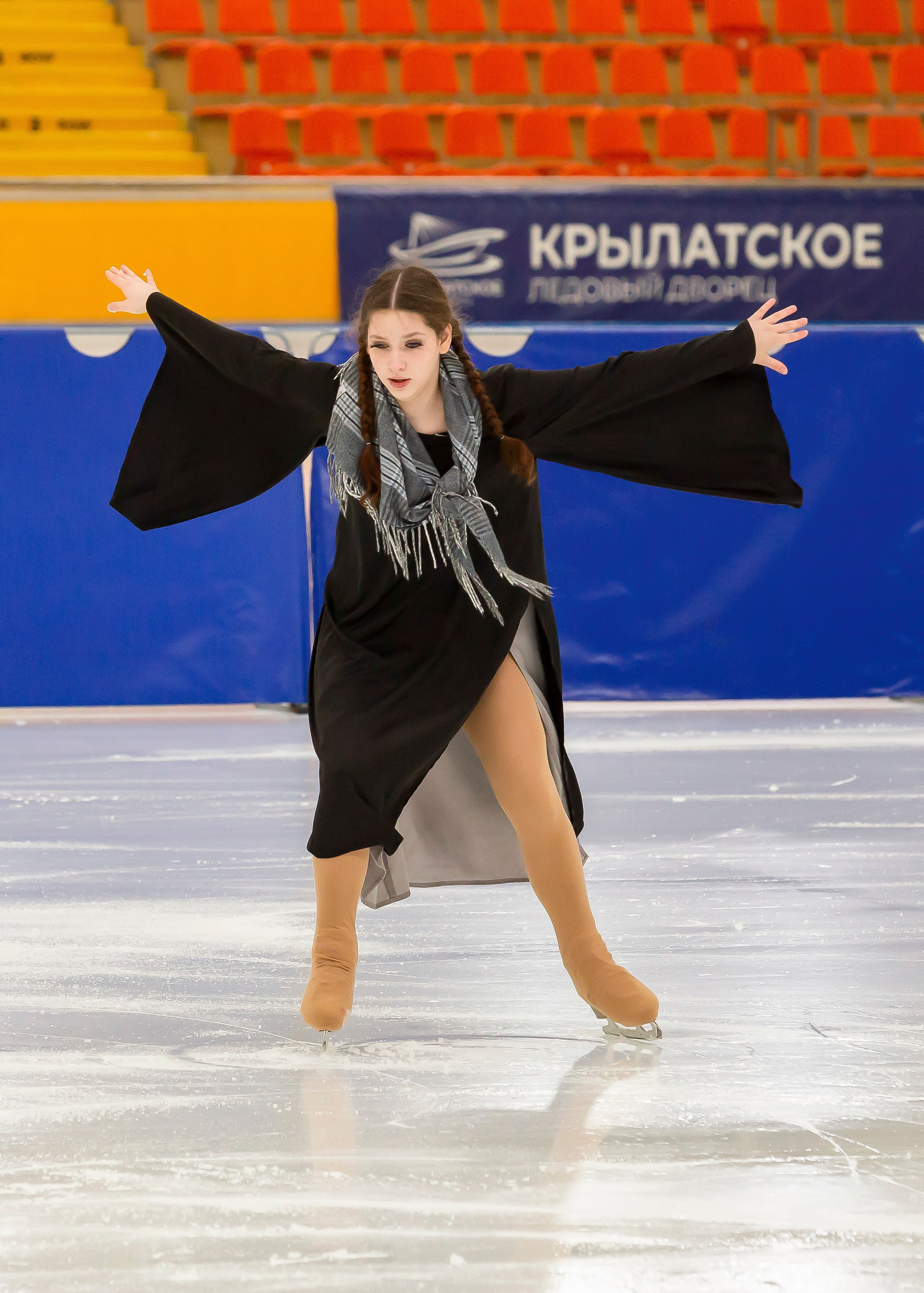 Открытый кубок Московского спорта среди спортивных балетов на льду. Детский театр на льду «АЛЕКО». Репортажный фотограф в Москве