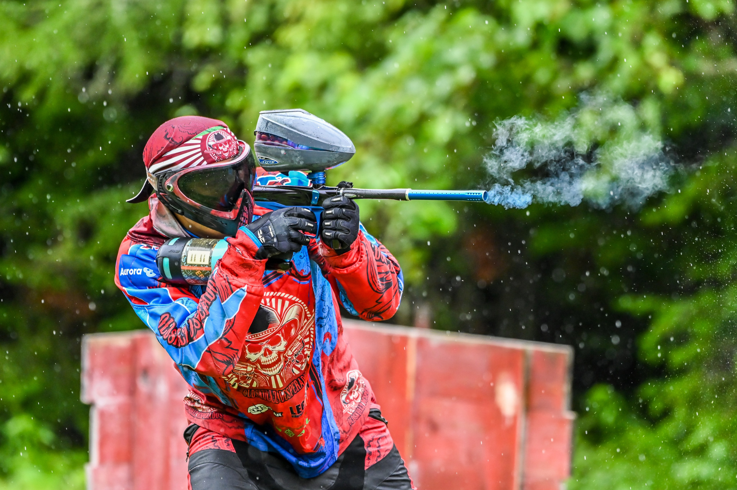 Пейнтбол в Дождь. Фоторепортажи Сахалина