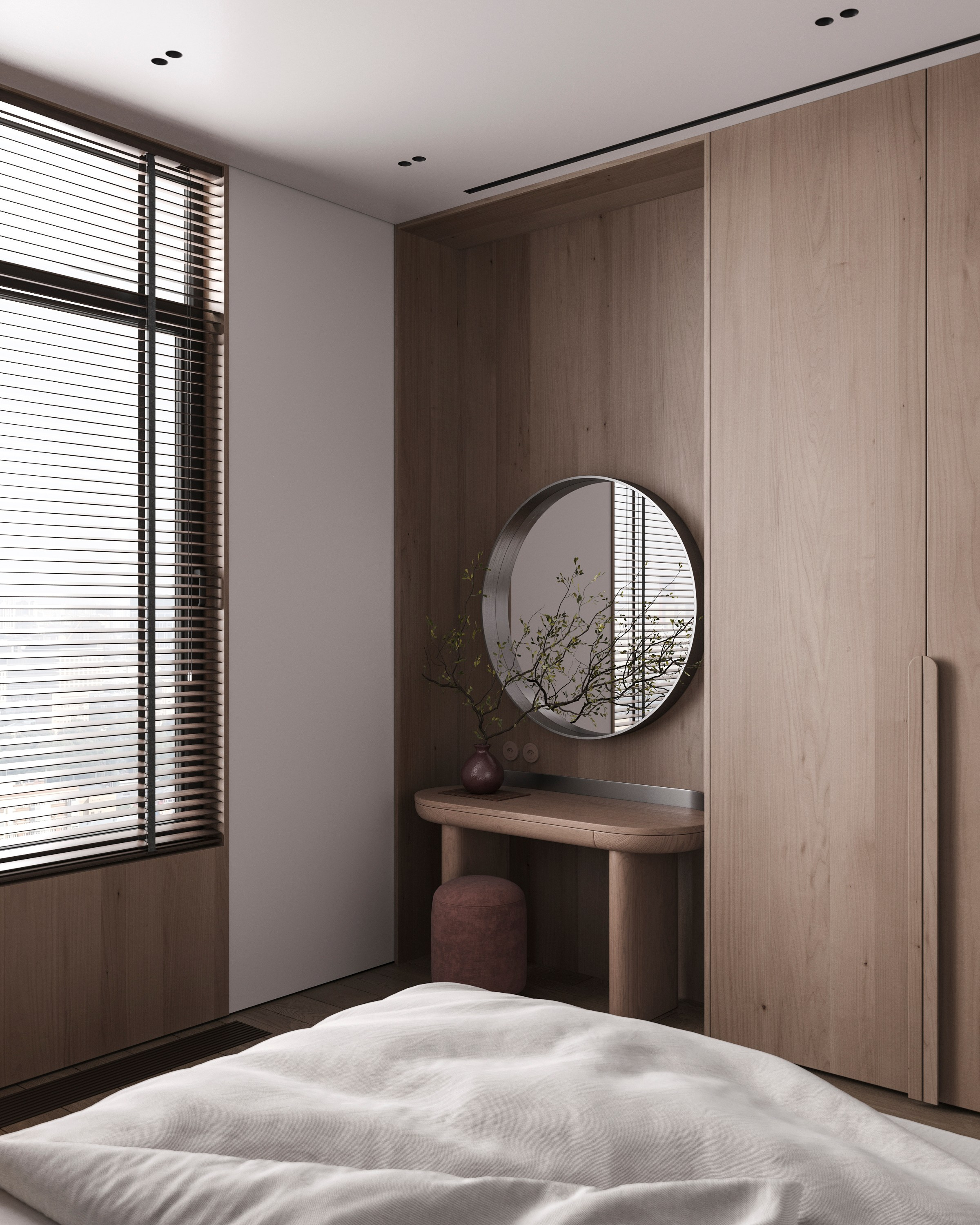 B&W AESTHETIC | DESIGNER ANNE KIREEVA. Interior Visualization by Valerie Stetyukevich