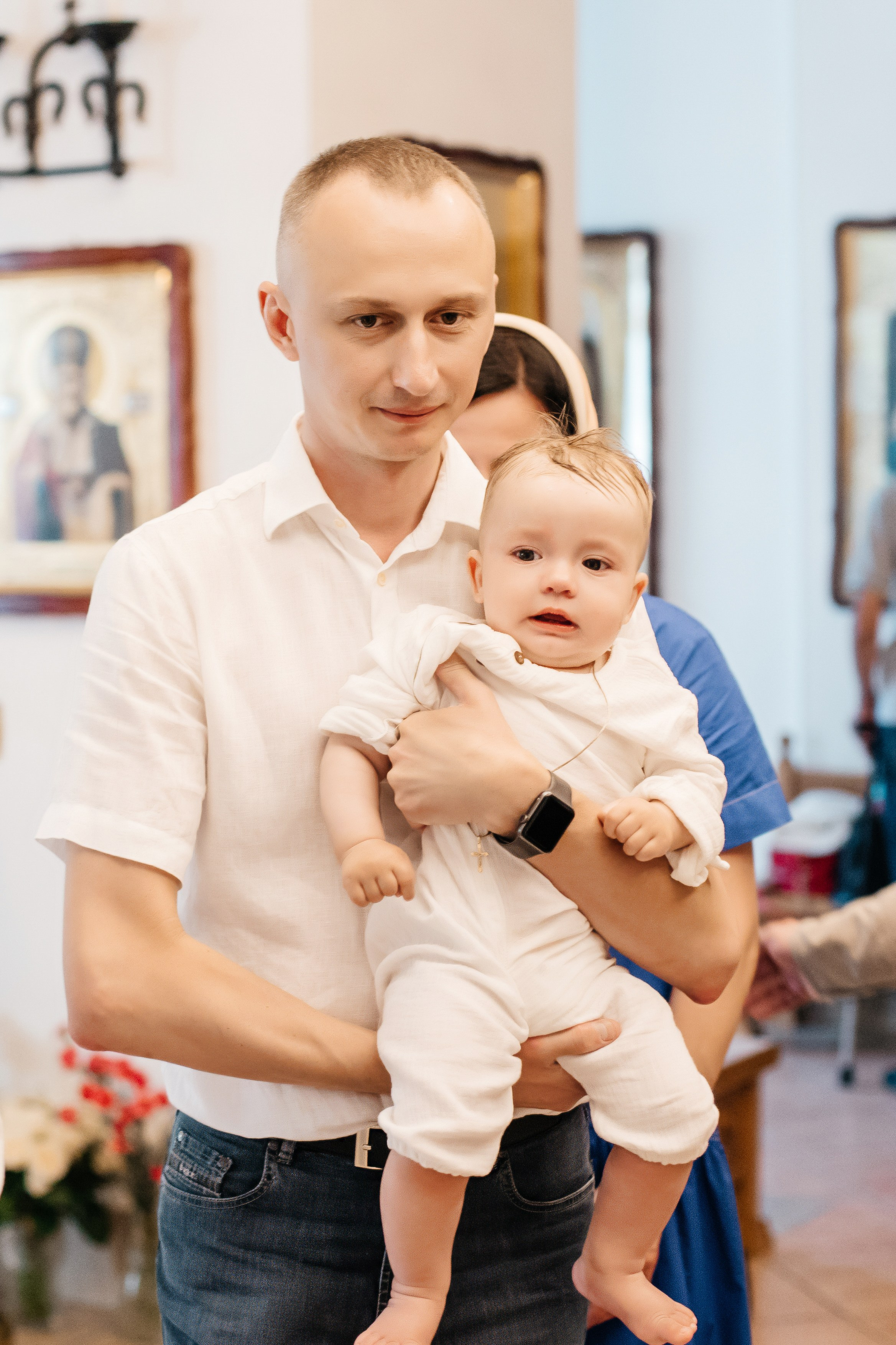Крещение Андрея. Церковь Преображения Господня. Фотограф ВИКА МЕДУЗА
