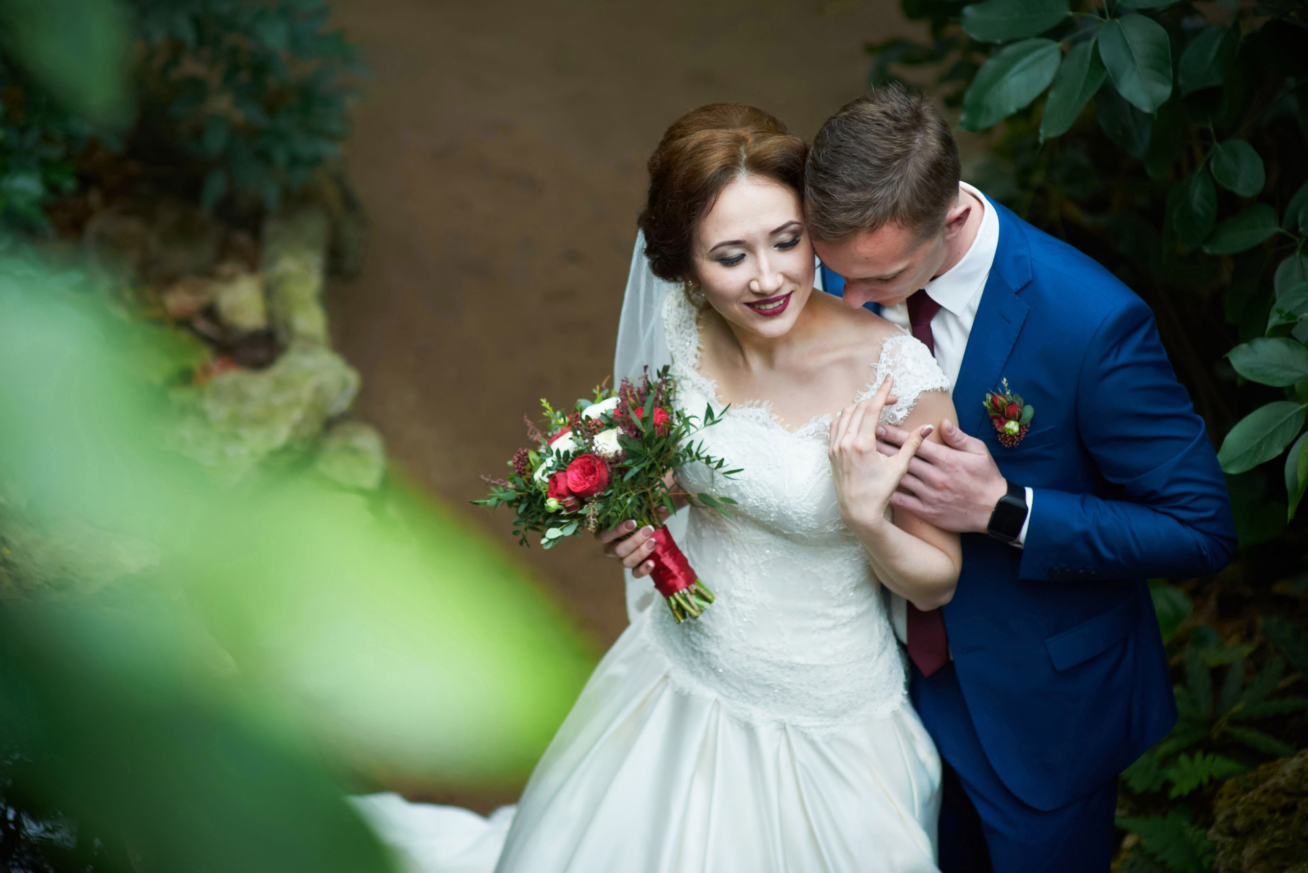 Индира и Дмитрий (свадебная фотосессия в Ботаническом саду и в фотостудии). Портретный, семейный и свадебный фотограф в Санкт-Петербурге и в Пушкине Ширяев Денис