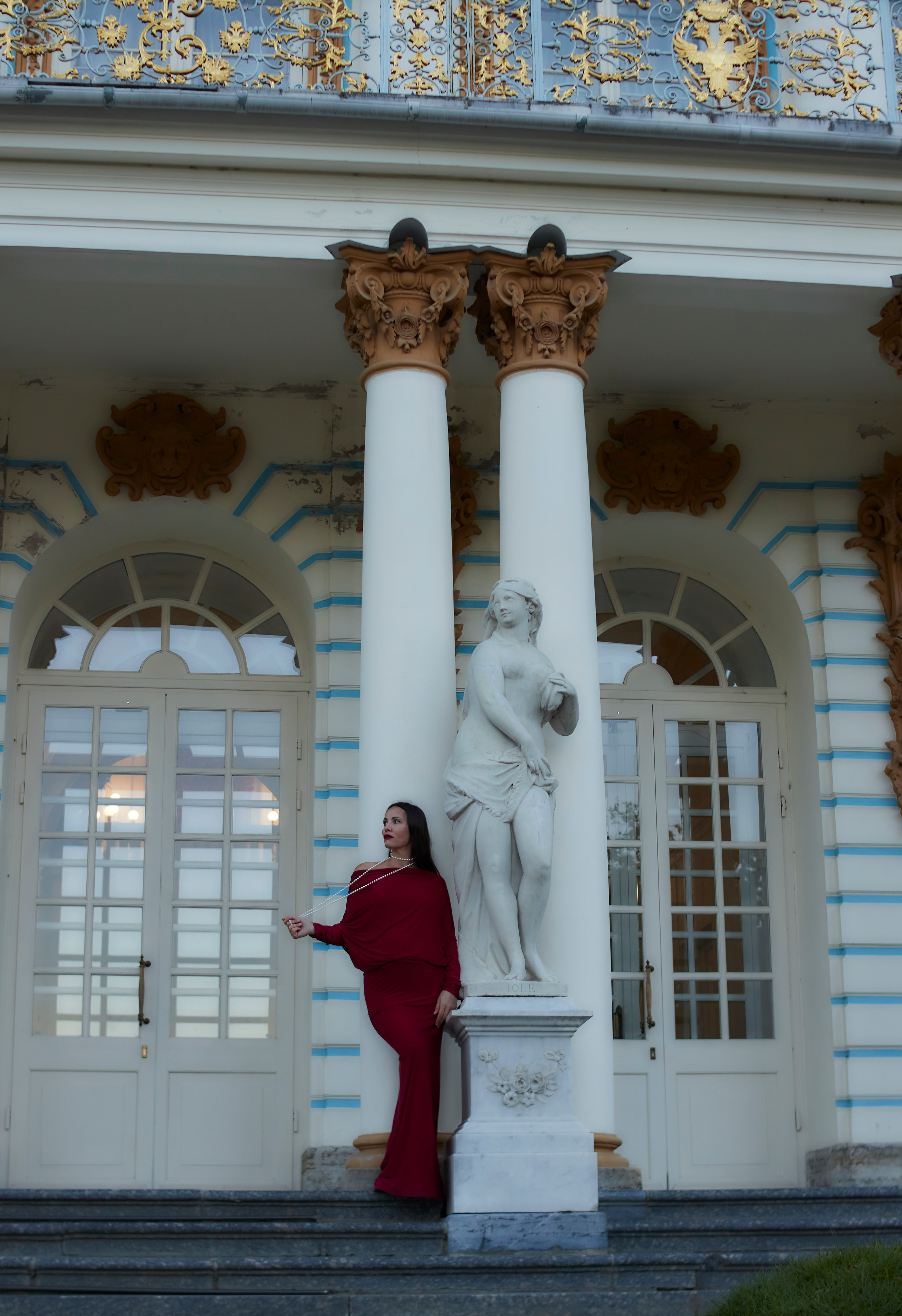 В Екатерининском парке г. Пушкин. Фотограф в Санкт-Петербурге Анна Anetprophoto (женские, семейные, лавстори и контент-съемки)