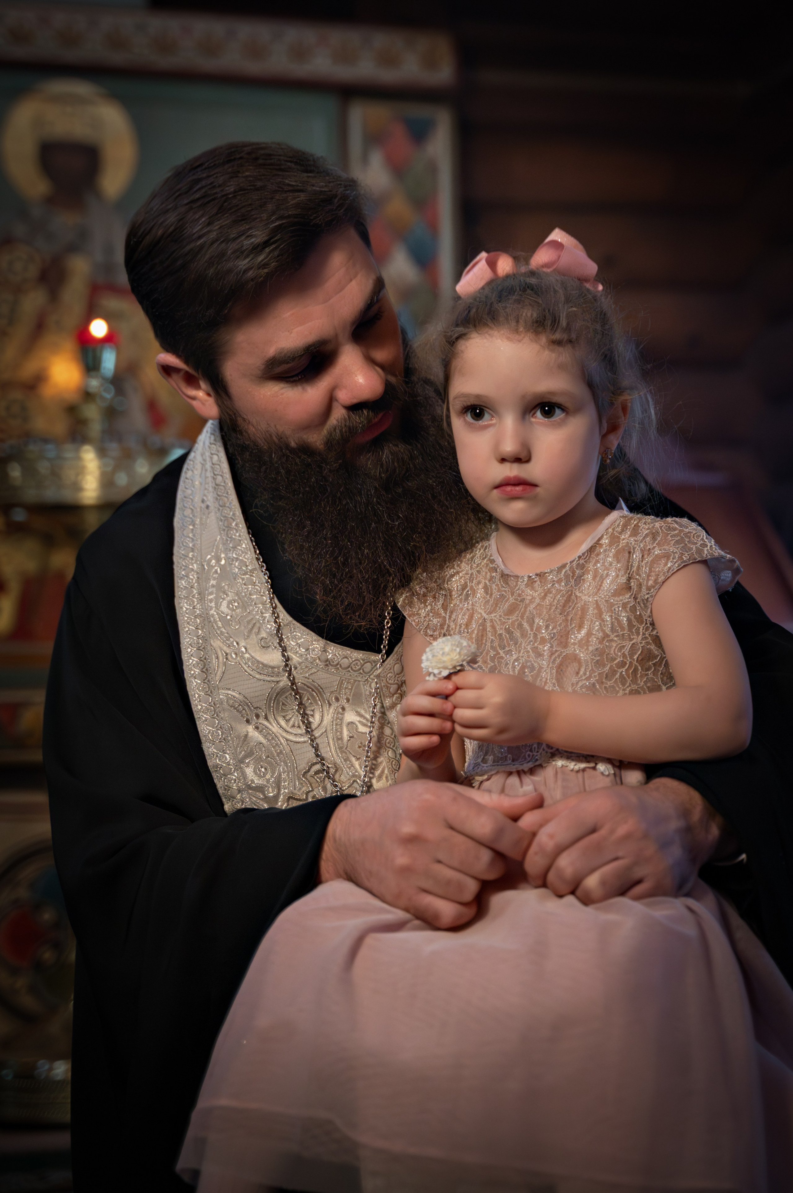 Настоятель Никольского храма д. Островцы