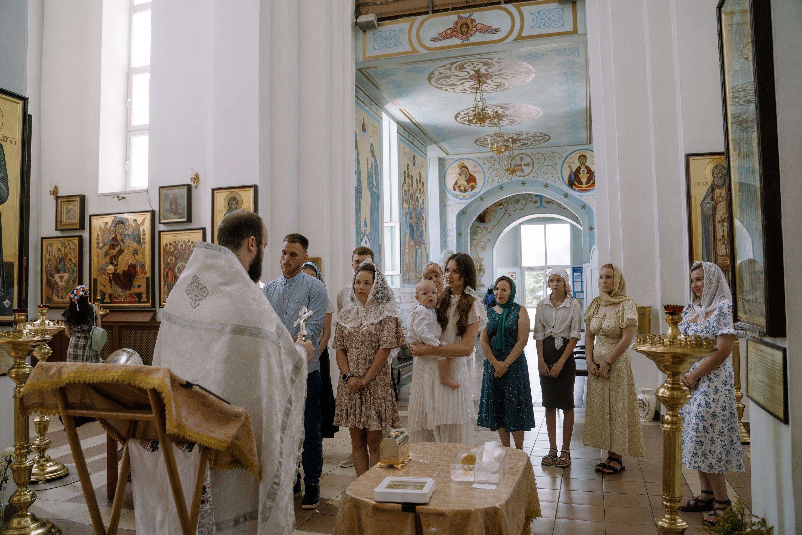 Крещение Владимира. Свадебный и Семейный фотограф в г. Ростов-на-Дону Герасимова Светлана