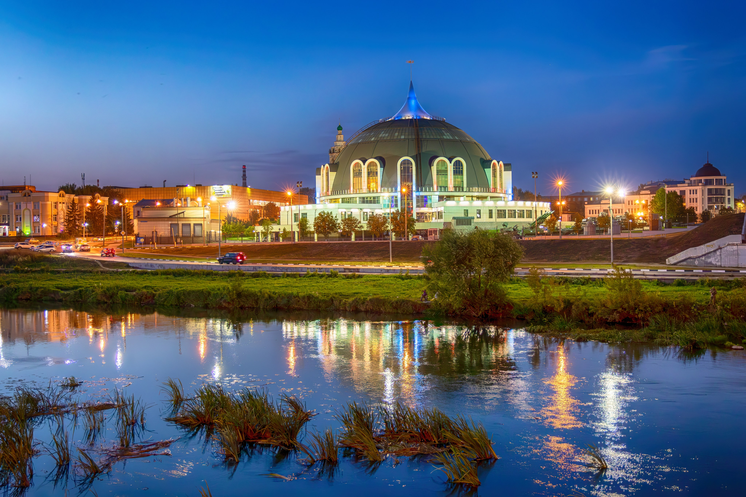 Съемка вечерних пейзажей без штатива. Профессиональная фото и видеосъемка. Москва