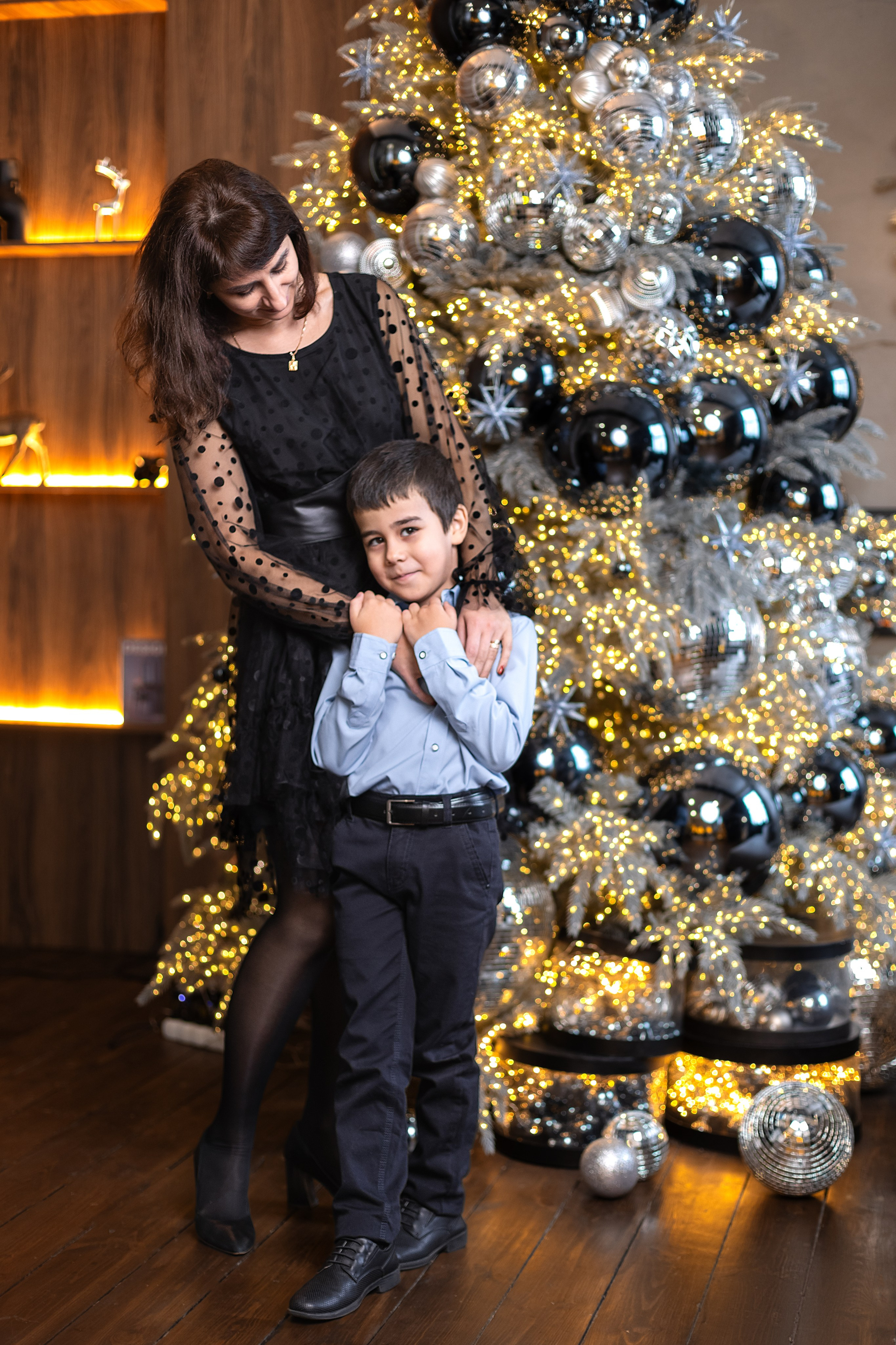 Новогодняя фотосессия 3 человека. Ирина Мезенцева | Женский и предметный фотограф | г. Омск