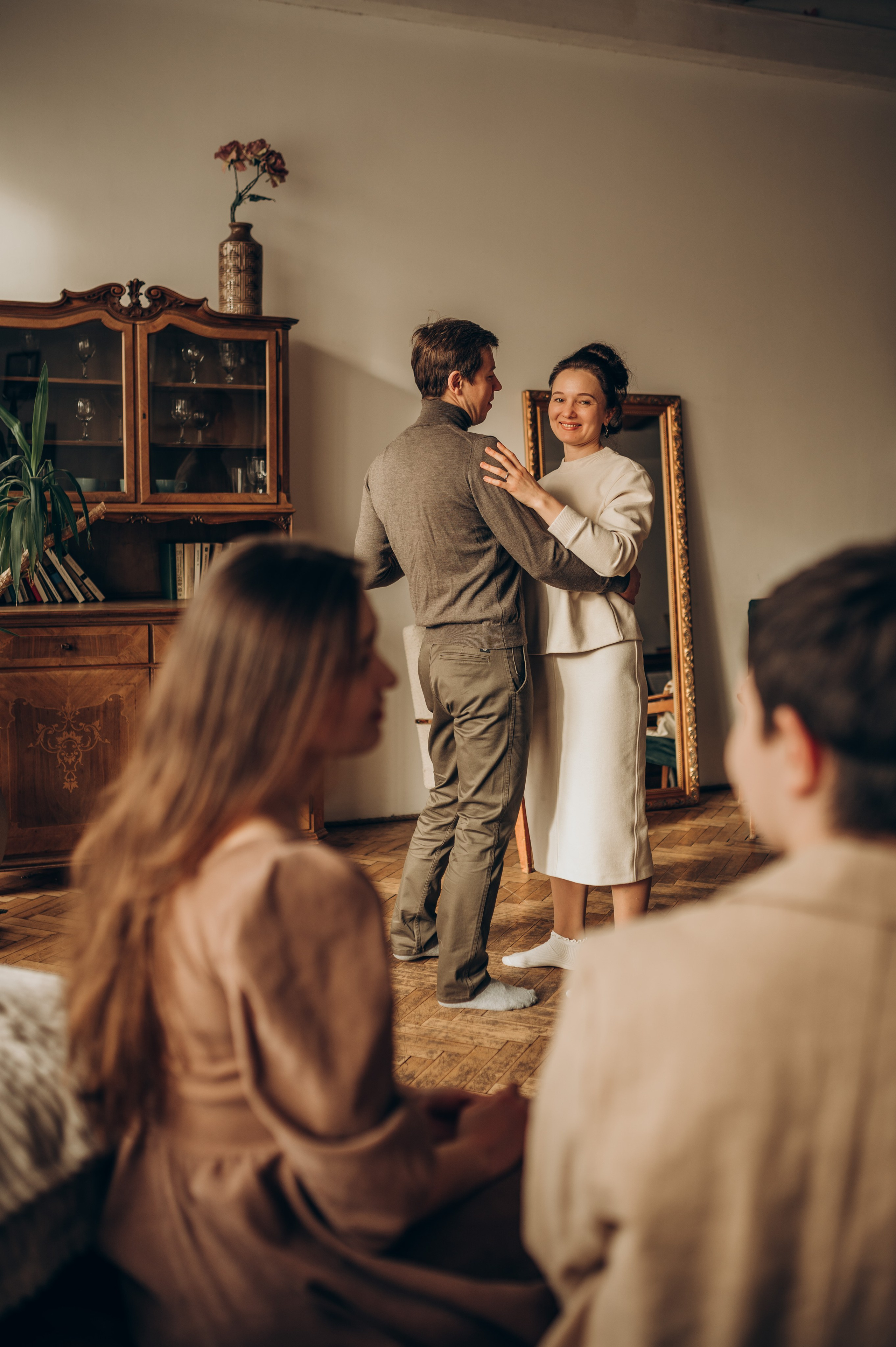 Уютная семейная съёмка в студии. Семейный фотограф в Домодедово и Москве Елена Пичугина