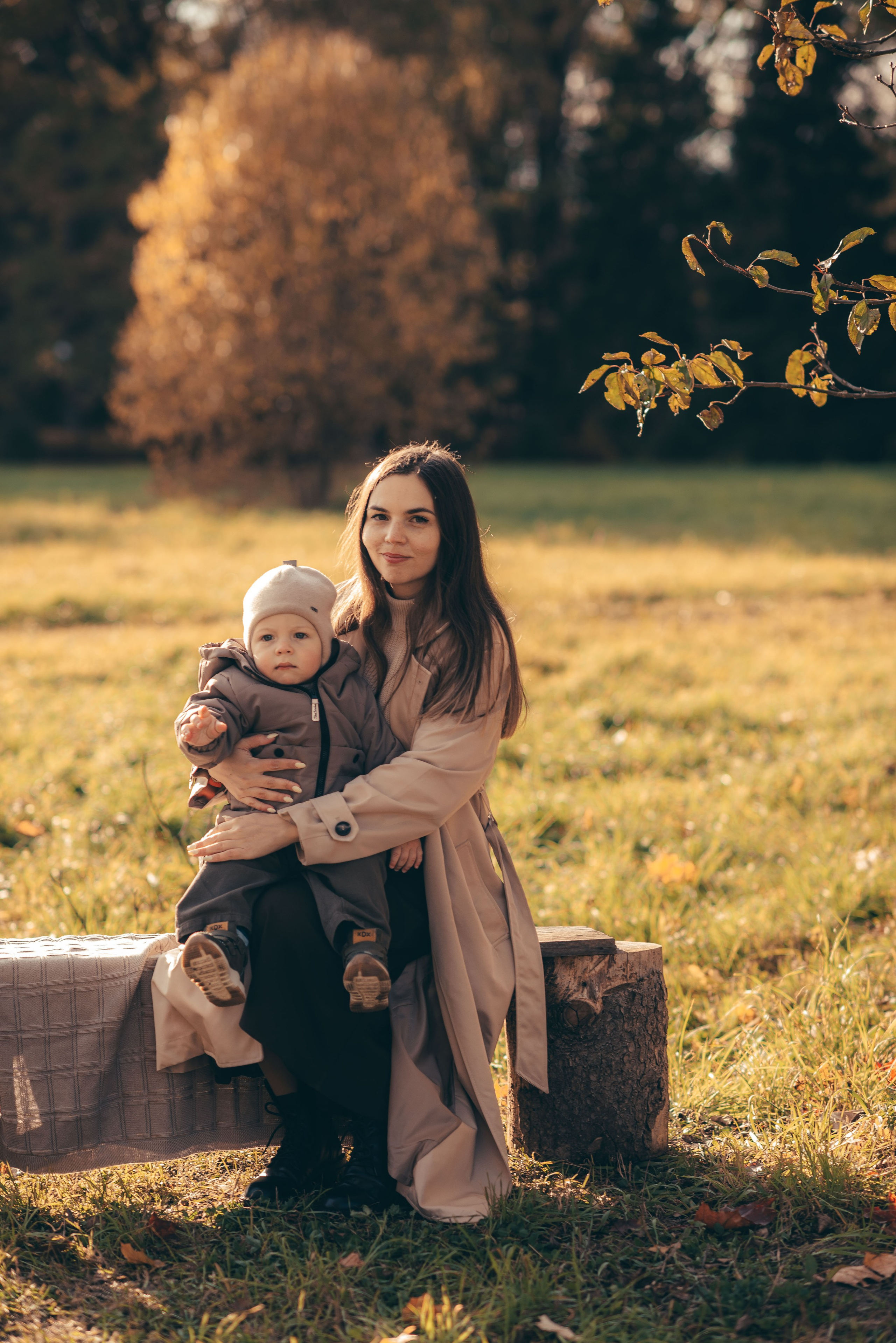 Осень в парке. Семейный фотограф в Домодедово и Москве Елена Пичугина