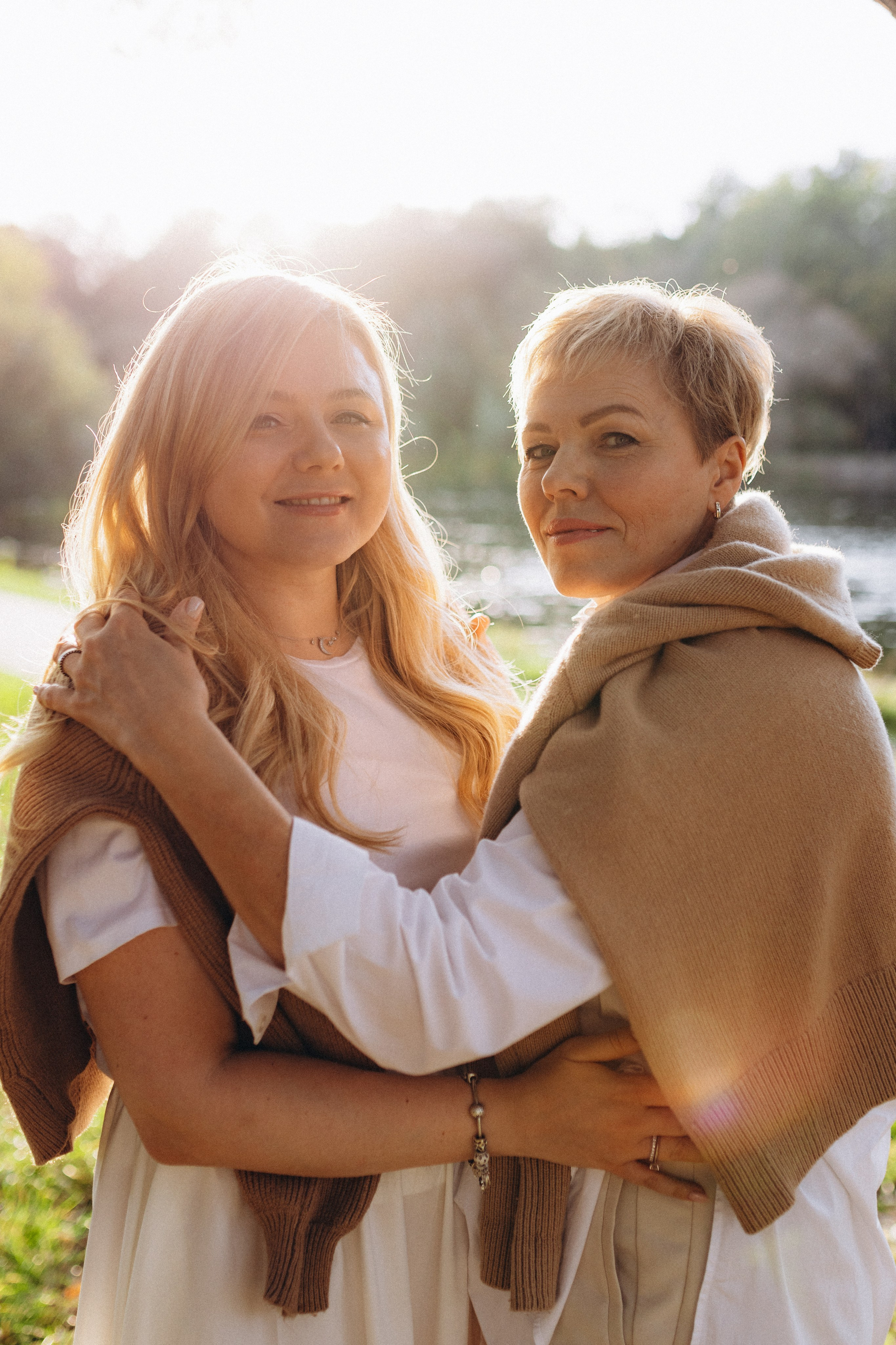 Ольга, Елена и маленькая Таисия. Семейный фотограф в Москве Жукова Анна