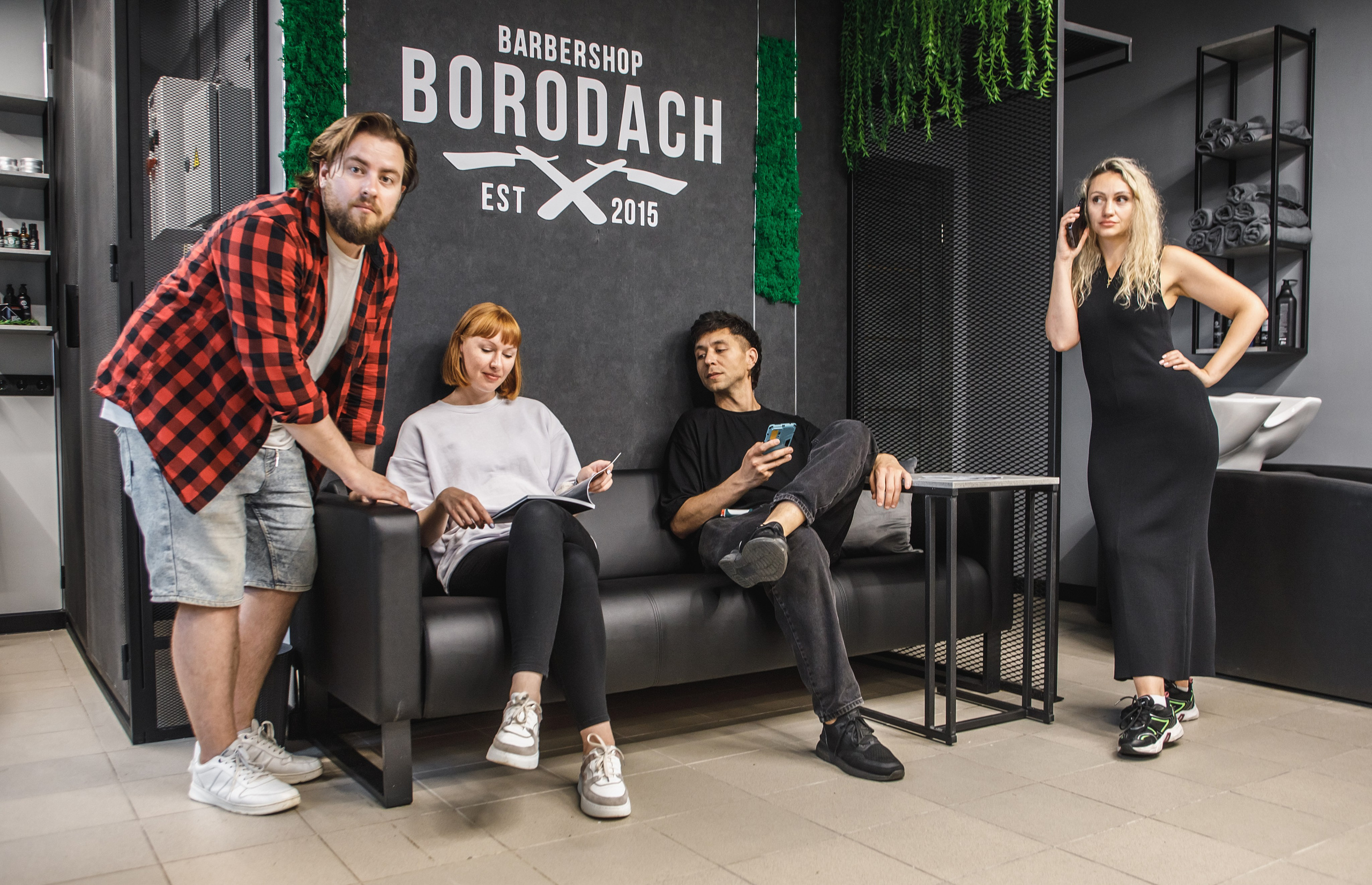 Открытие еще одного салона сети BARBERSHOP BORODACH. Предметный и семейный фотограф в Санкт-Петербурге Катерина Стеклова