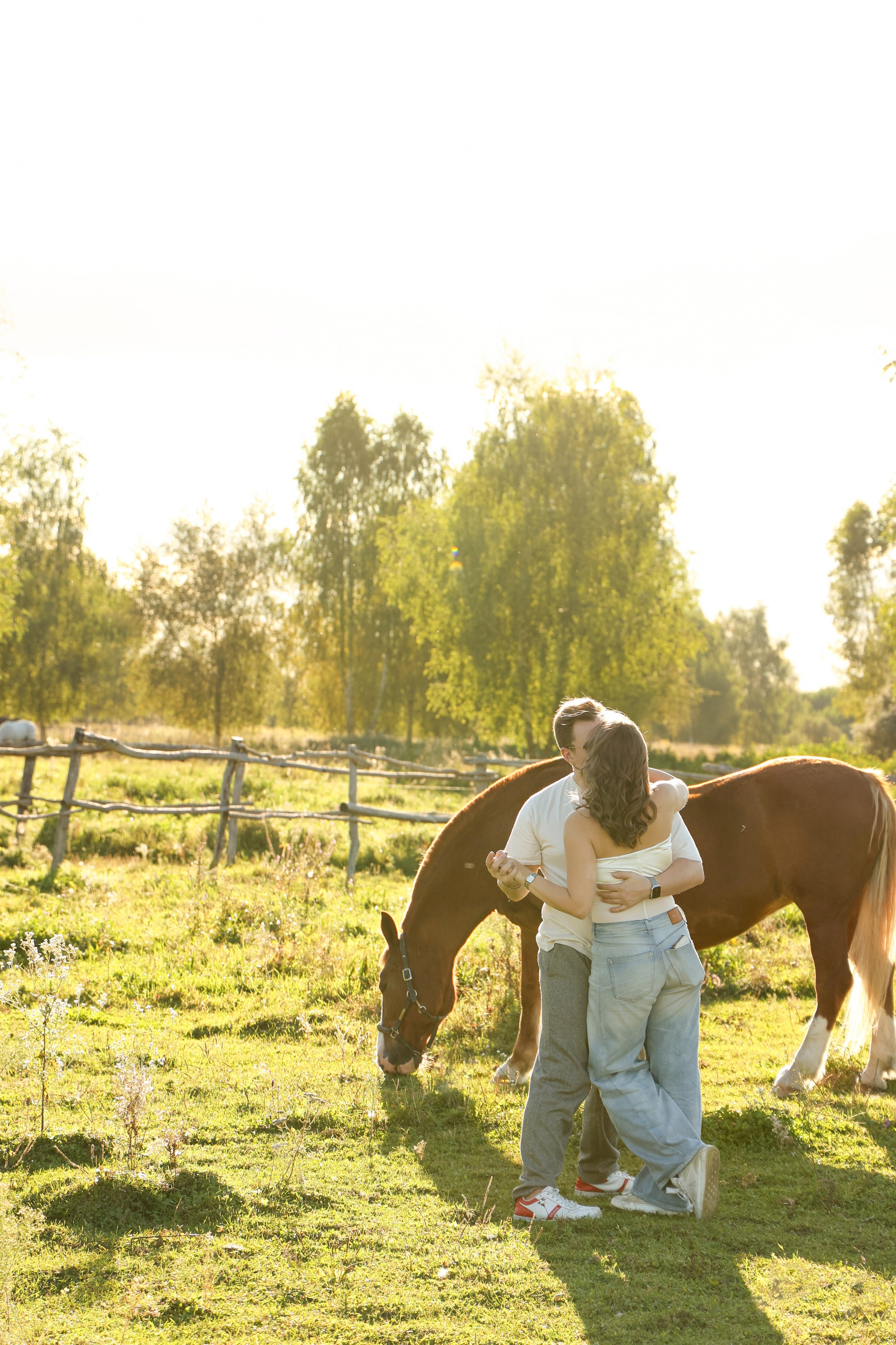Валентин & Валерия. Конная прогулка. Свадебный и Event фотограф в Москве Бажина Ирина