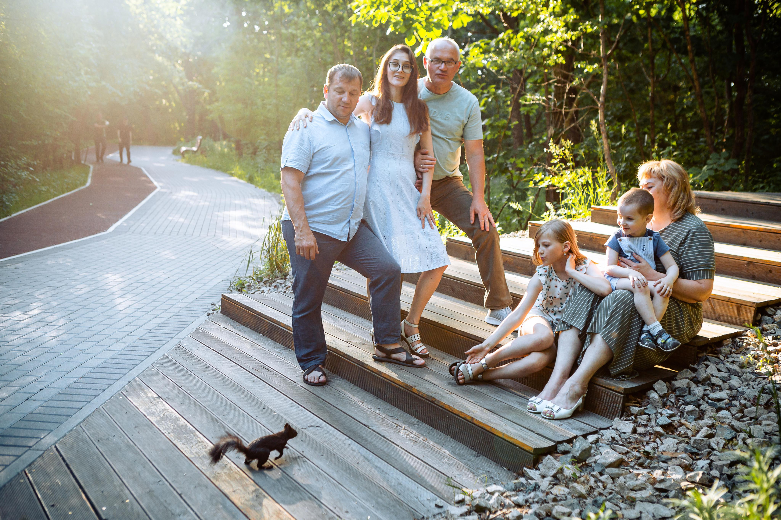 Три поколения. Фотограф Евгения Лондкевич