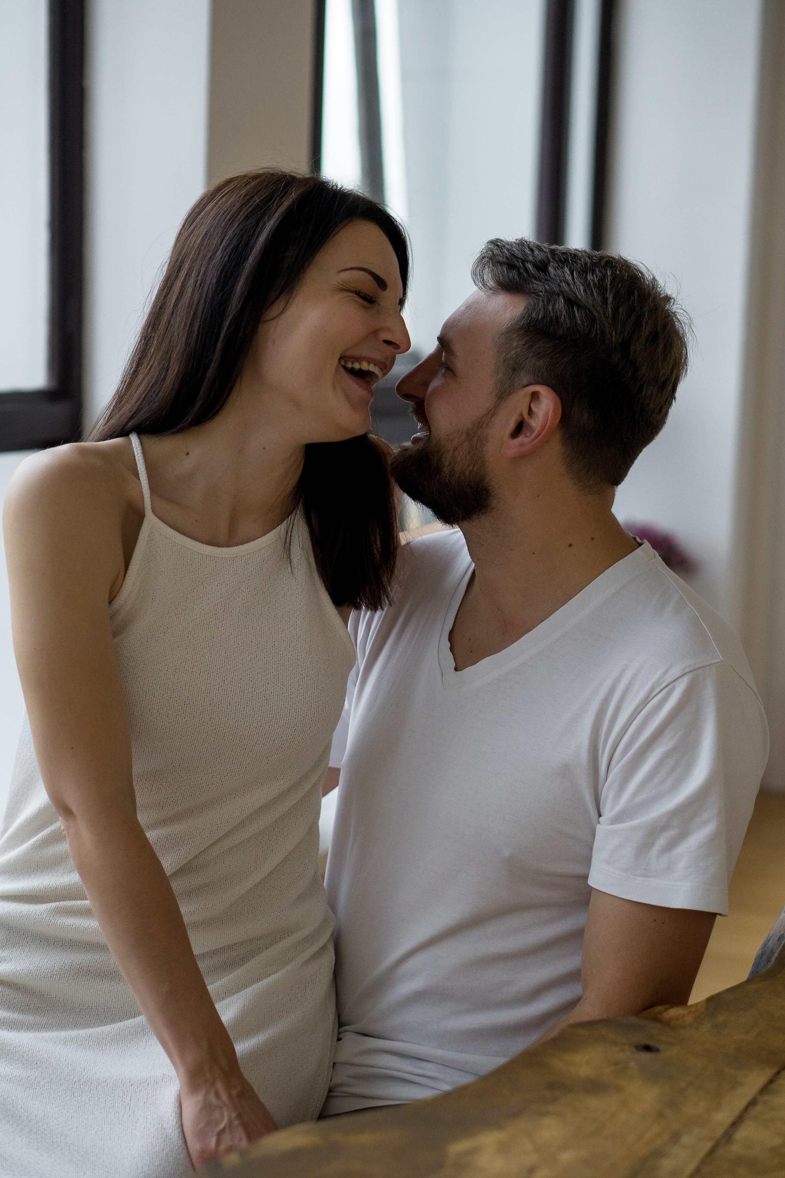 Семейная фотосессия семьи К. в фотостудии. Фотограф Ольга Игорева