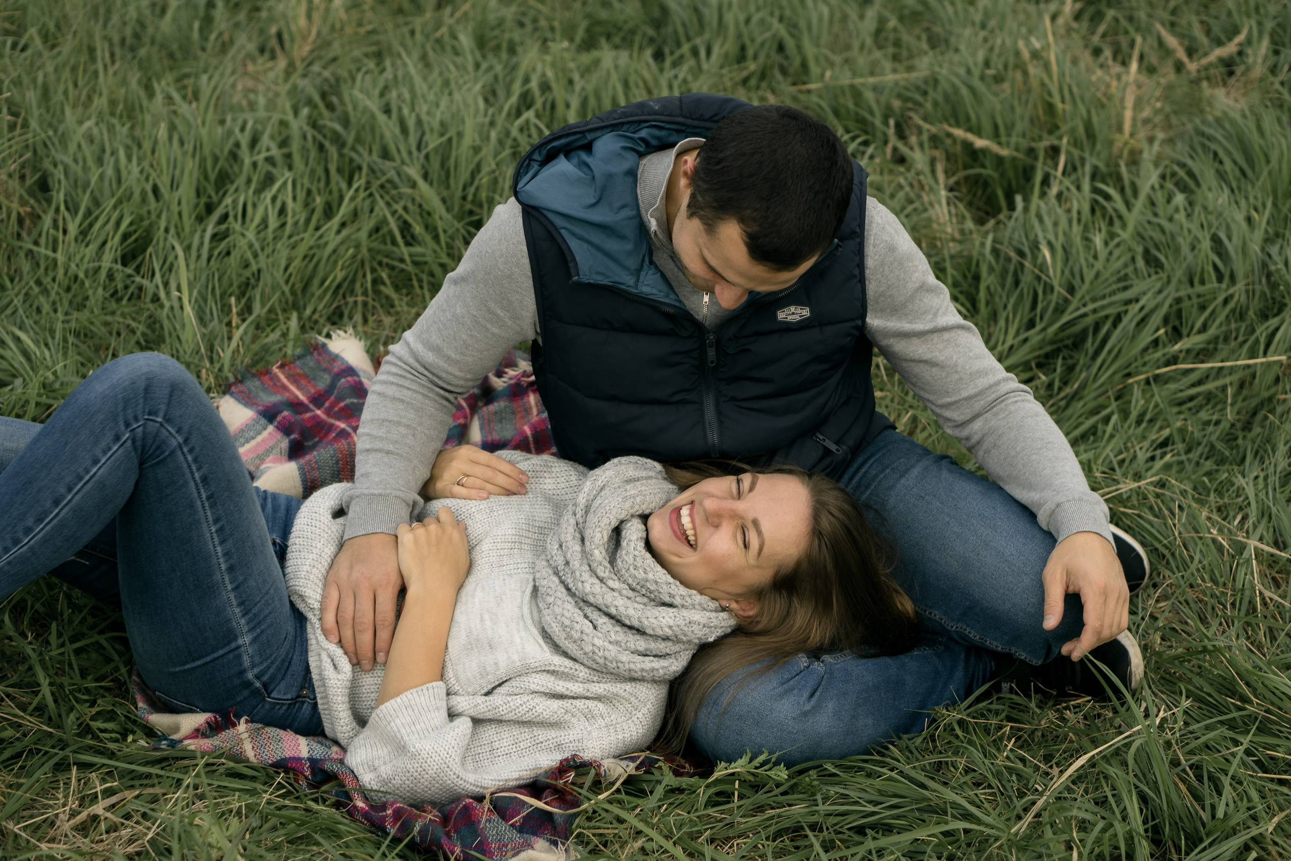 Семья Алеси и Ульяны на природе. Фотограф Ольга Игорева