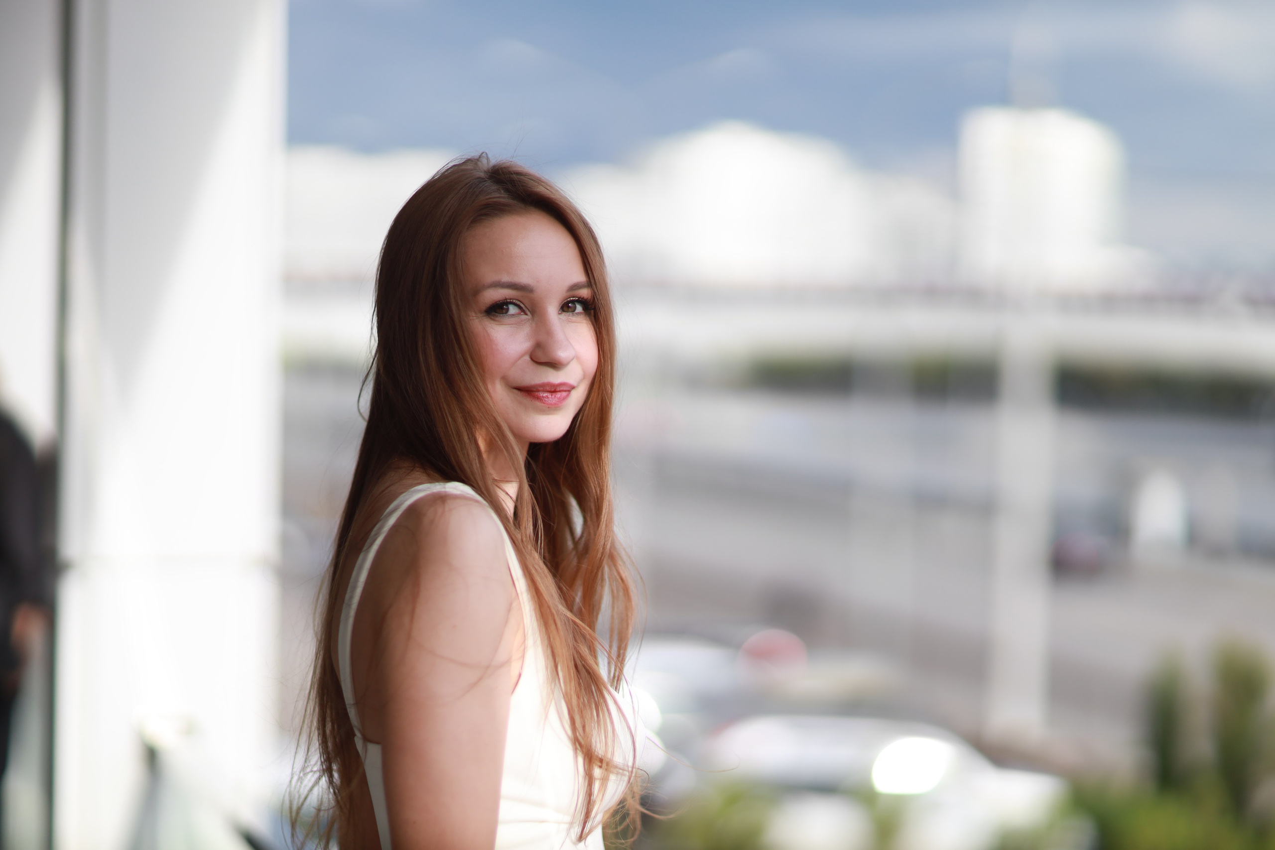 Белое платье. Съемка в студии под ваш запрос, студийные съемки, фотографии архитектурных объектов — Александр Евстигнеев — фотограф Москва