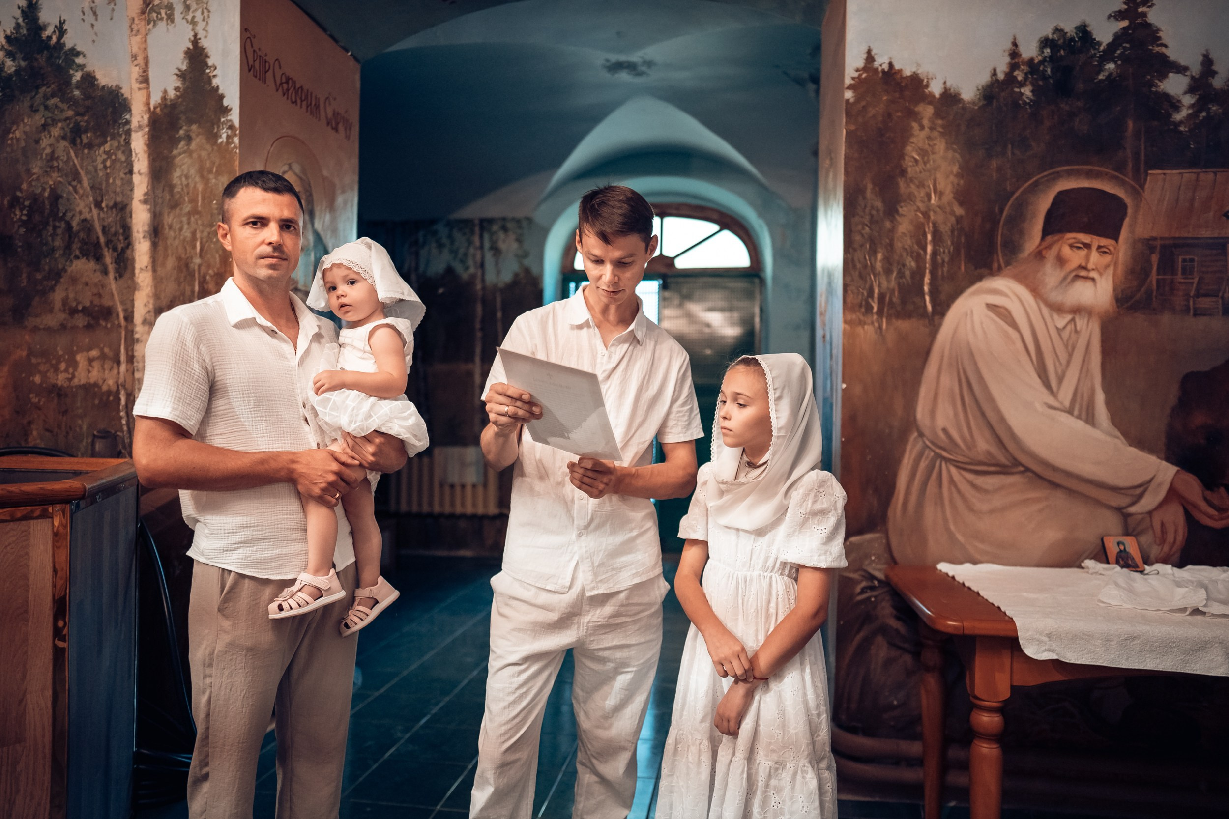 Крещение в Покровском соборе. Церковный фотограф Севастополь