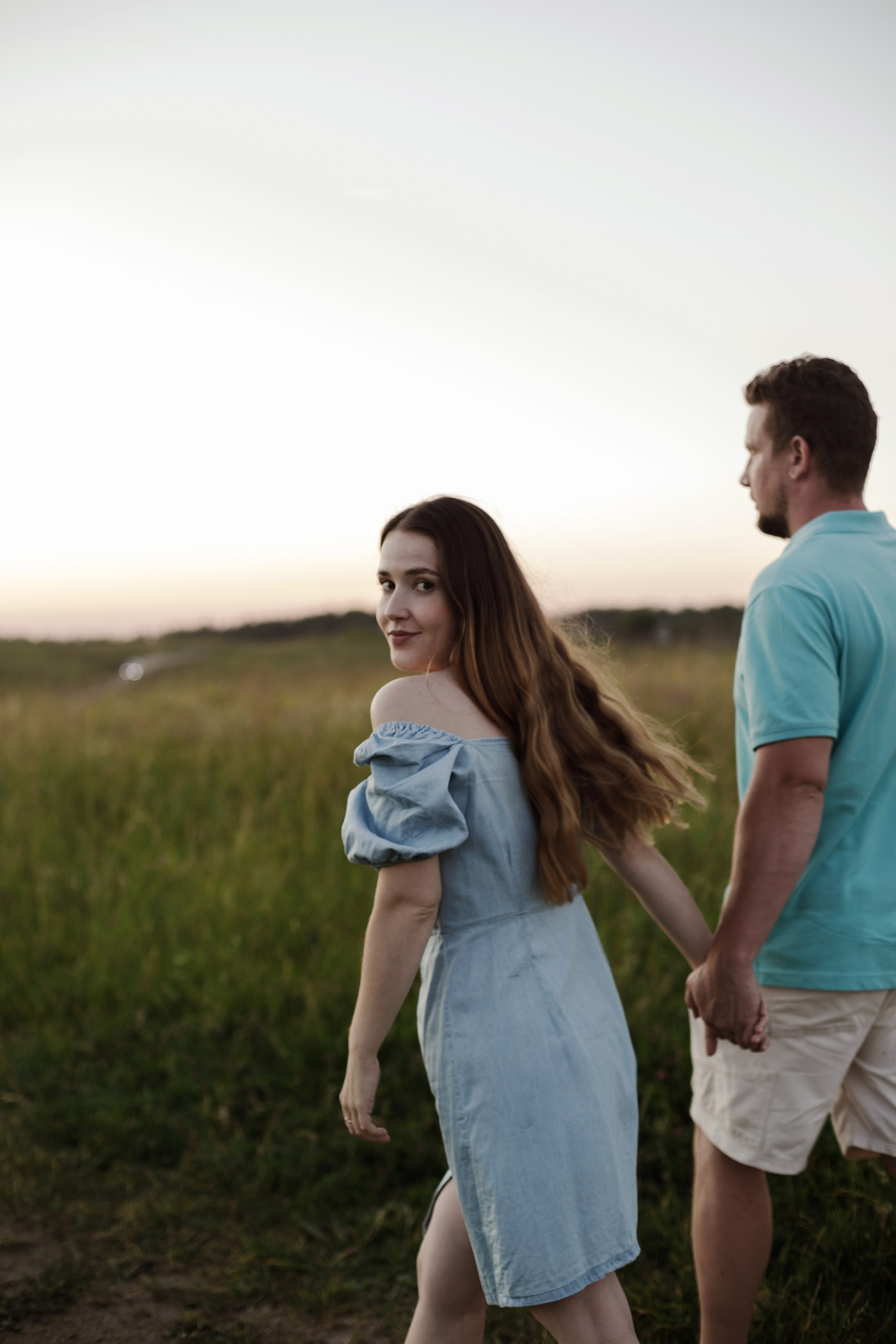 Колтушские высоты — Марина и Сергей. Портретный фотограф в Санкт-Петербурге Элина Ситникова