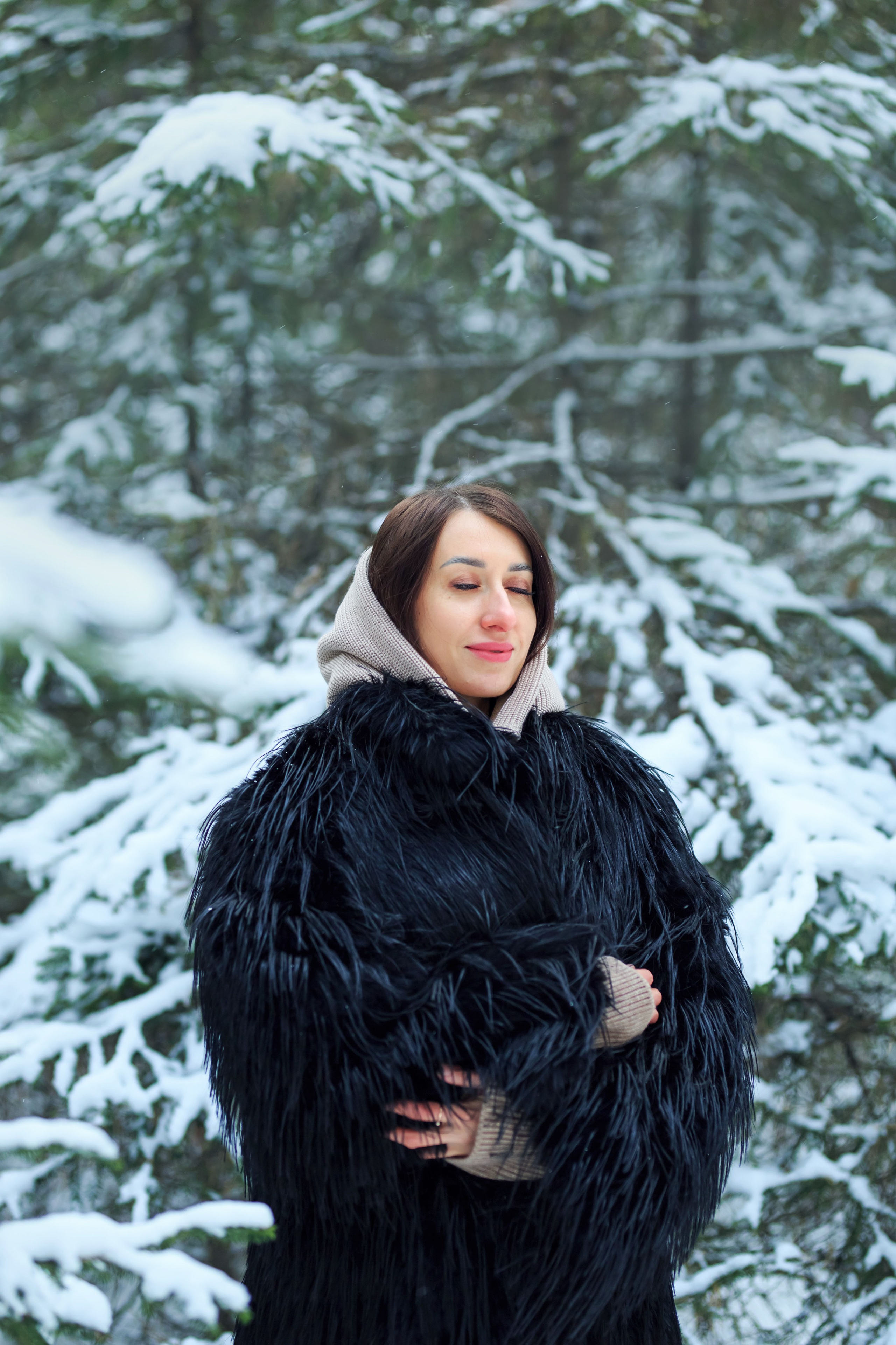 Зимний лес. Сайт