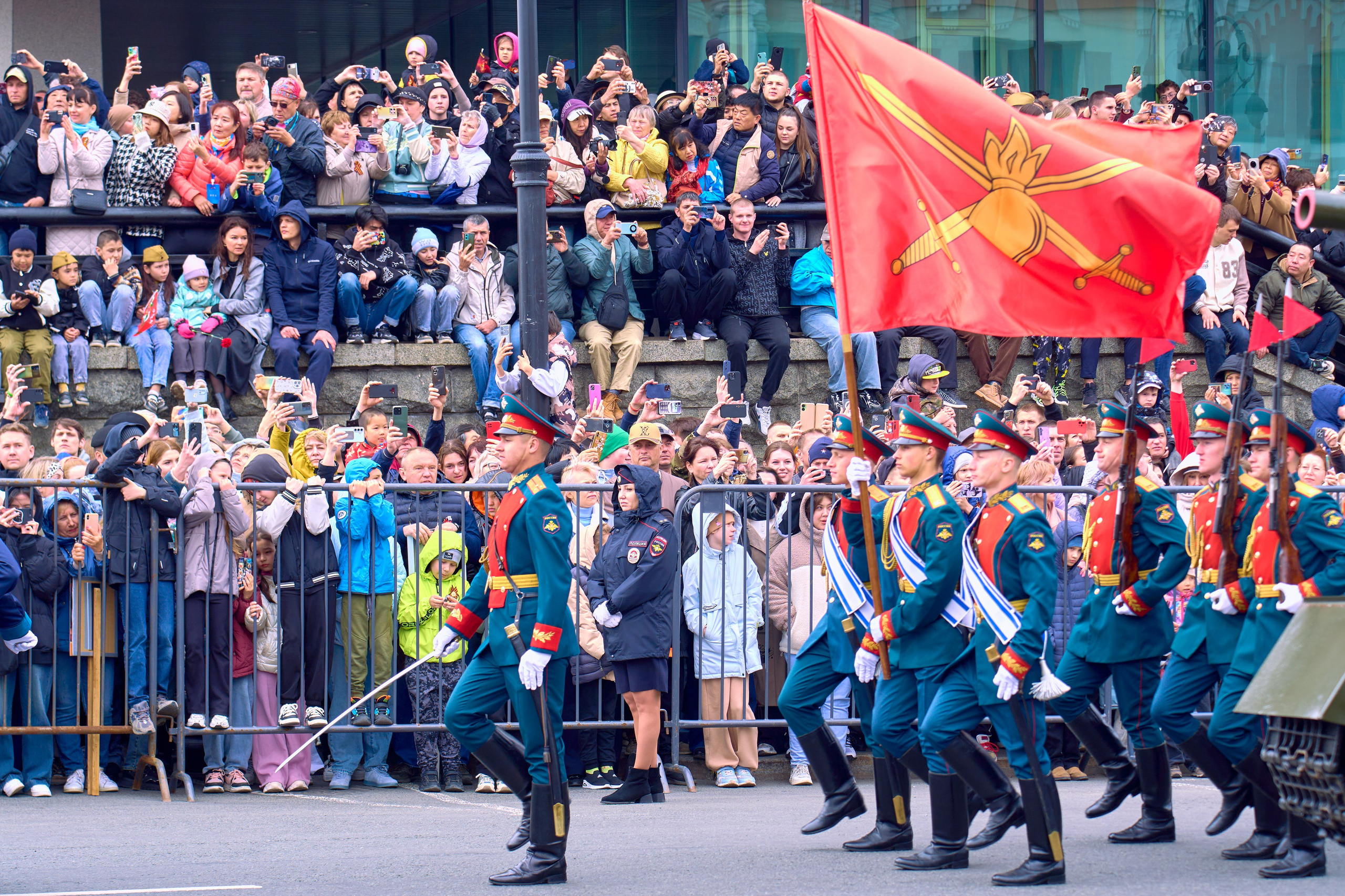 День Победы!. Фотограф во Владивостоке