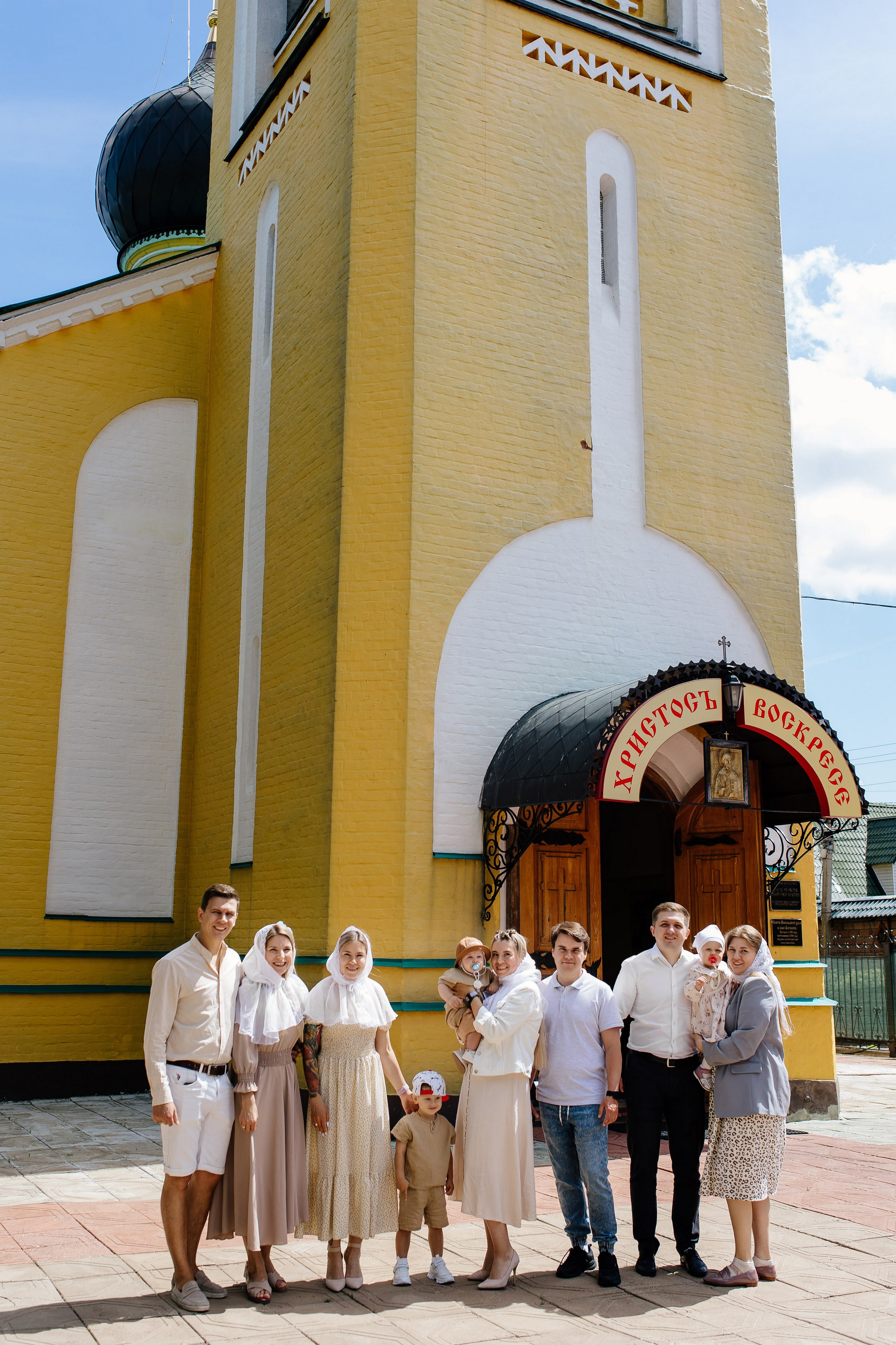 Крещение Луки. Свадебный и семейный фотограф Екатерина Иванова