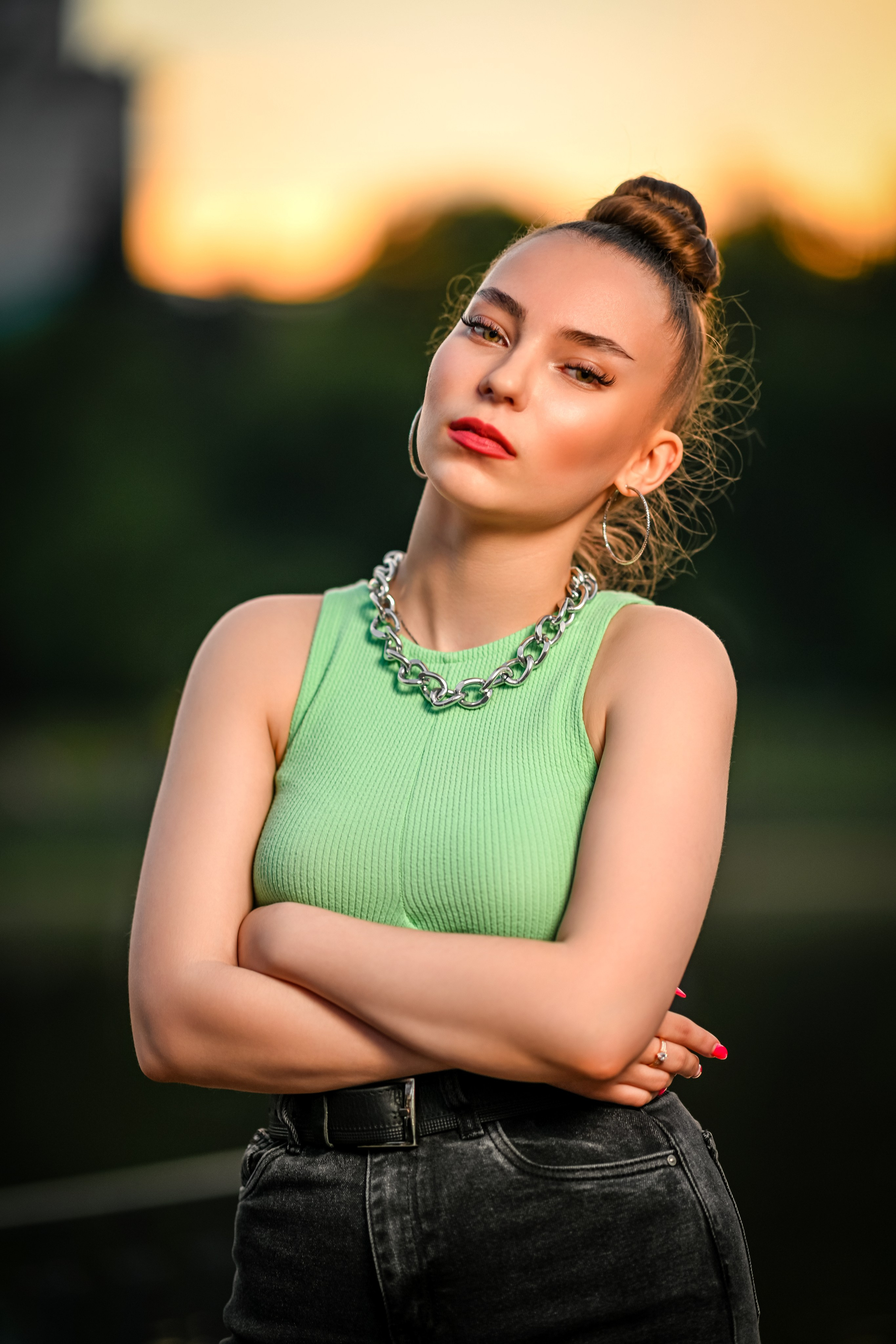 Арина — Алиса — летняя прогулка. Фотограф Москва