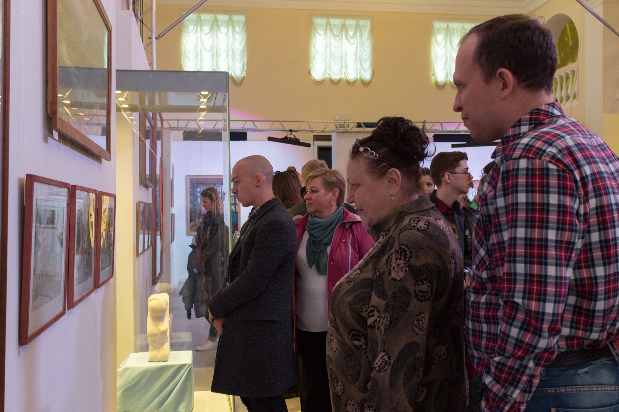 Выставка братьев - художников Либа. Documentary photographer Tatiana Bormatova