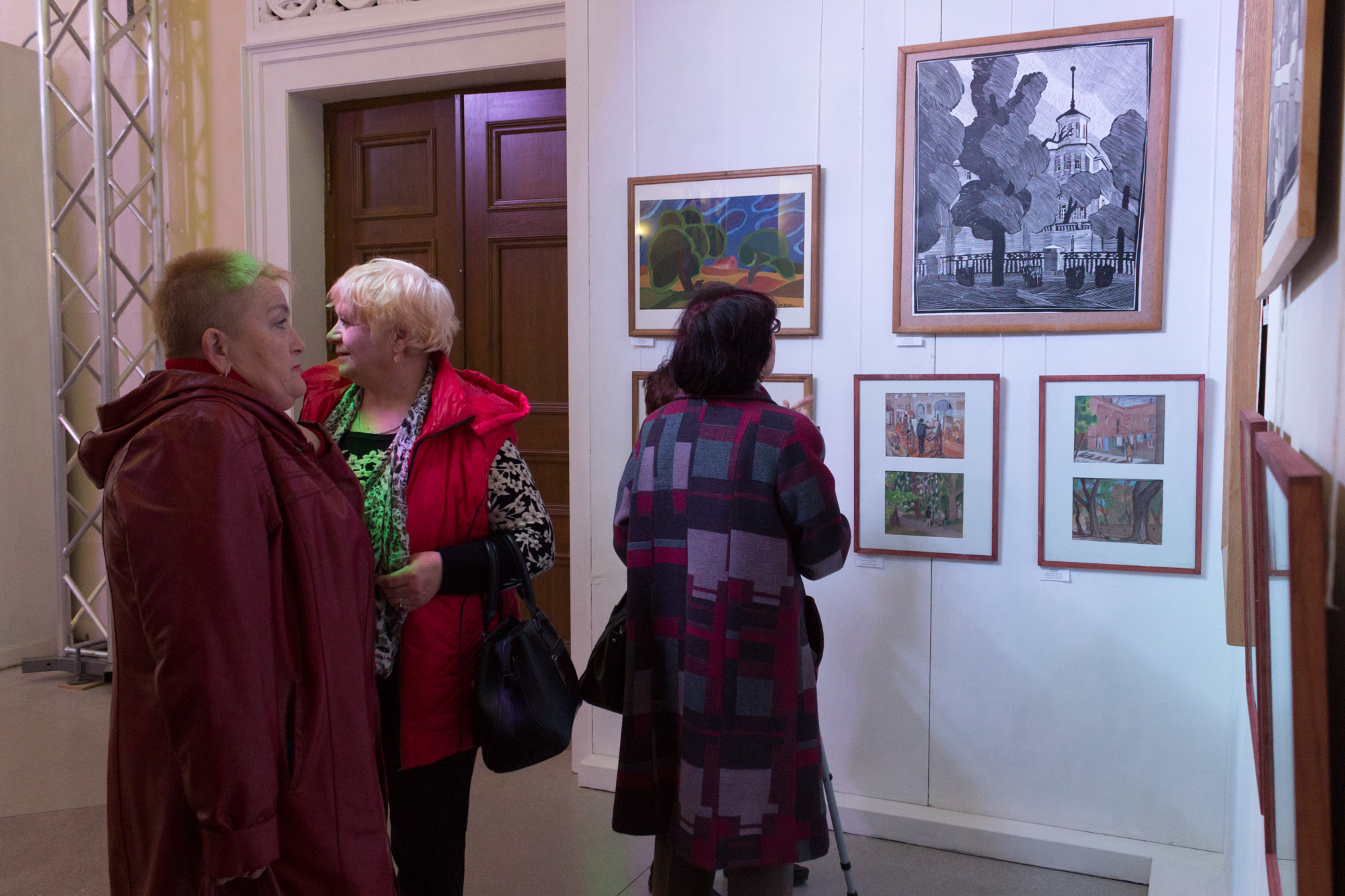 Выставка братьев - художников Либа. Documentary photographer Tatiana Bormatova