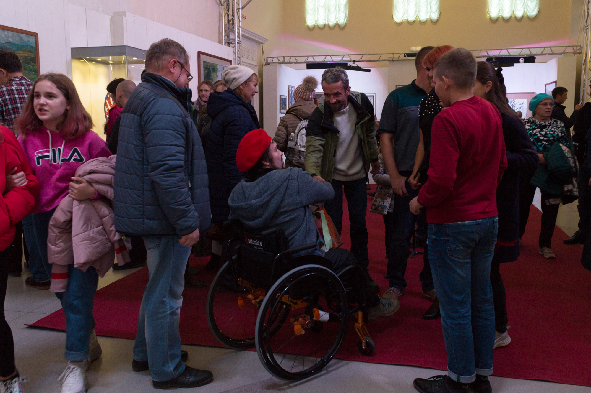 Выставка братьев - художников Либа. Documentary photographer Tatiana Bormatova