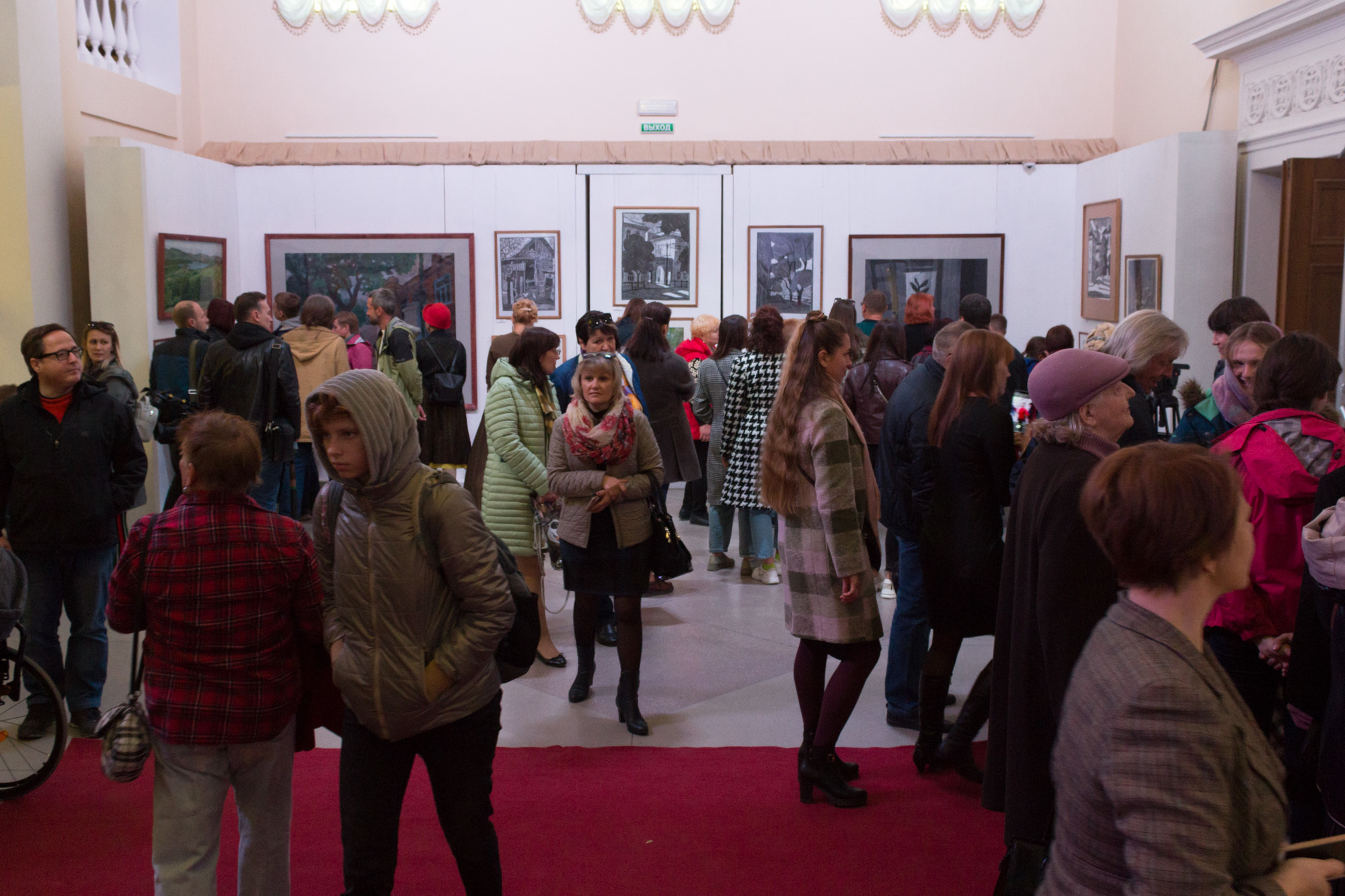 Выставка братьев - художников Либа. Documentary photographer Tatiana Bormatova