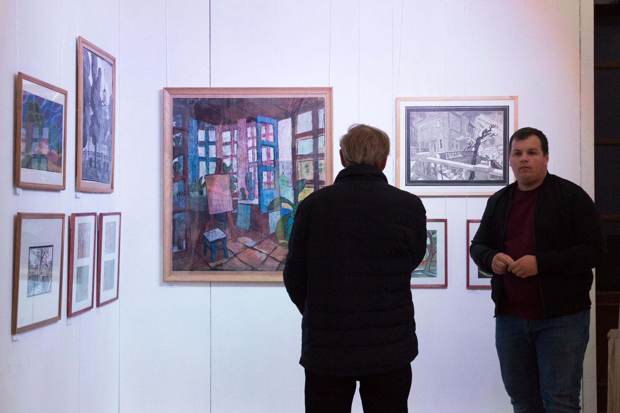 Выставка братьев - художников Либа. Documentary photographer Tatiana Bormatova