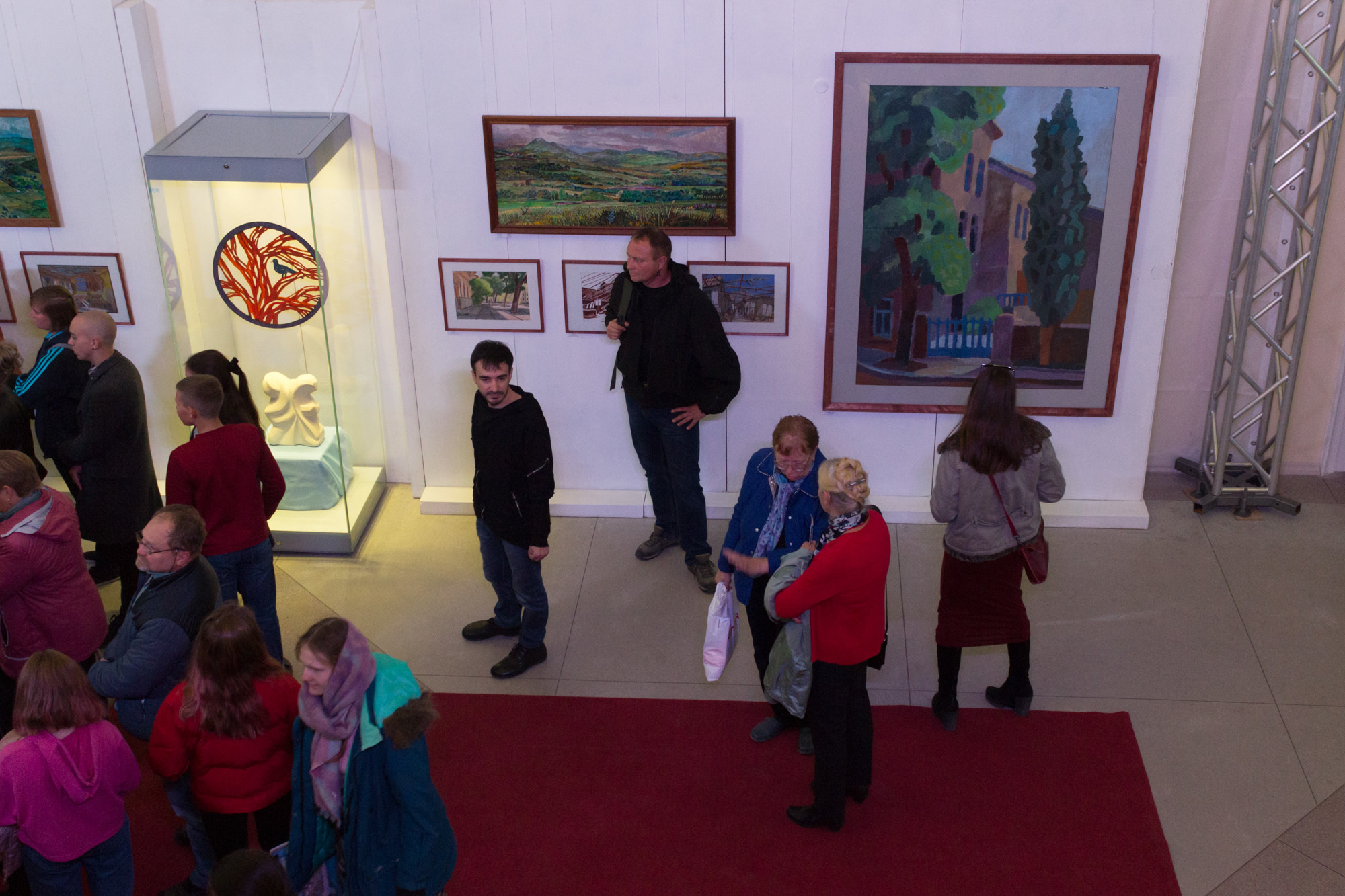 Выставка братьев - художников Либа. Documentary photographer Tatiana Bormatova