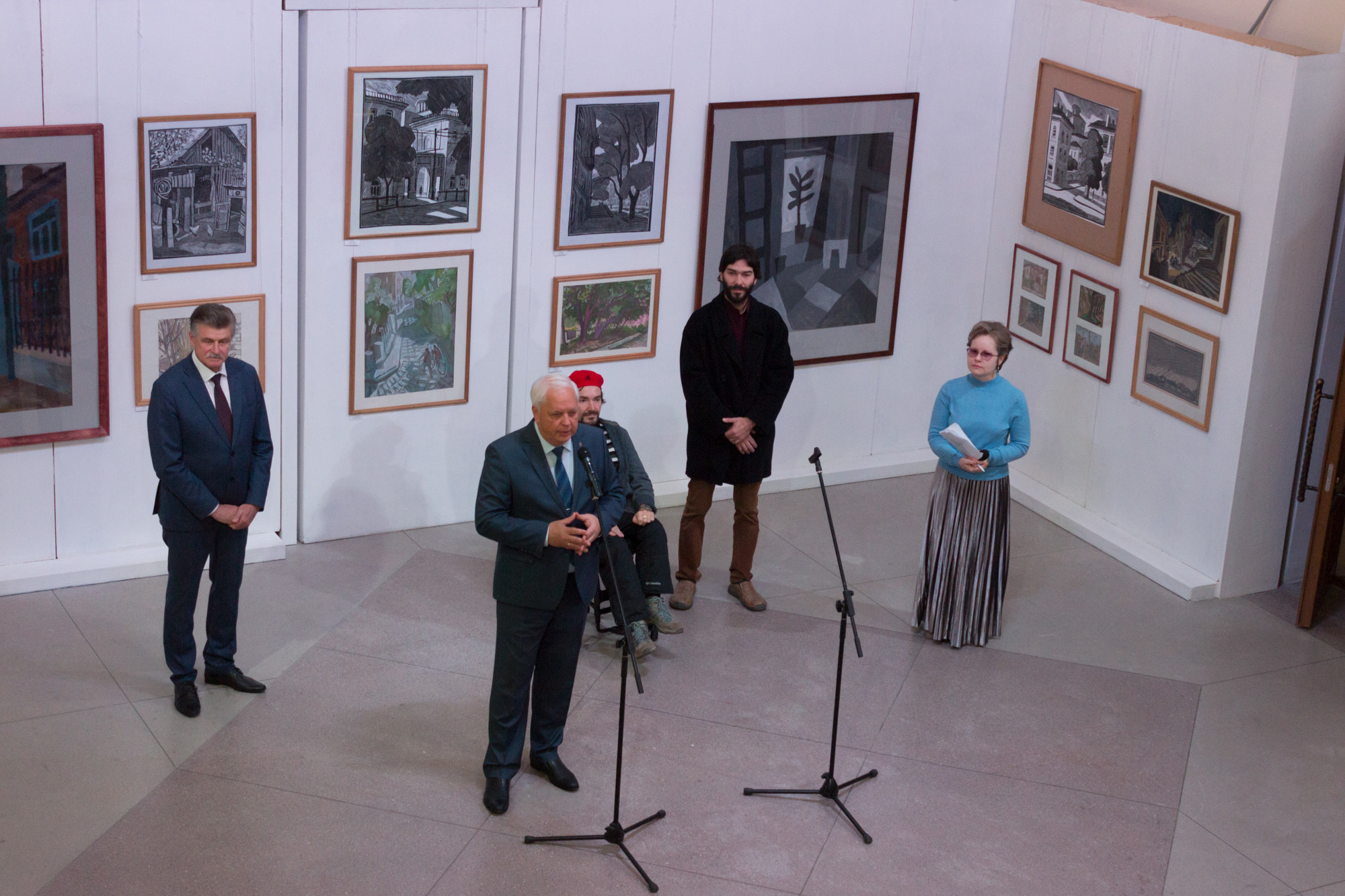 Выставка братьев - художников Либа. Documentary photographer Tatiana Bormatova