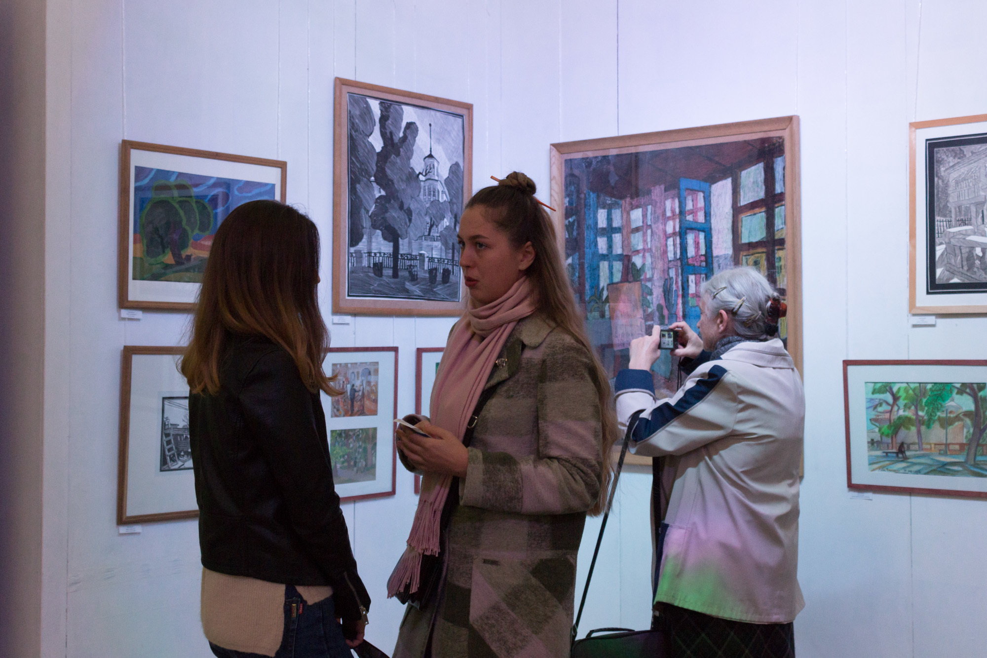 Выставка братьев - художников Либа. Documentary photographer Tatiana Bormatova