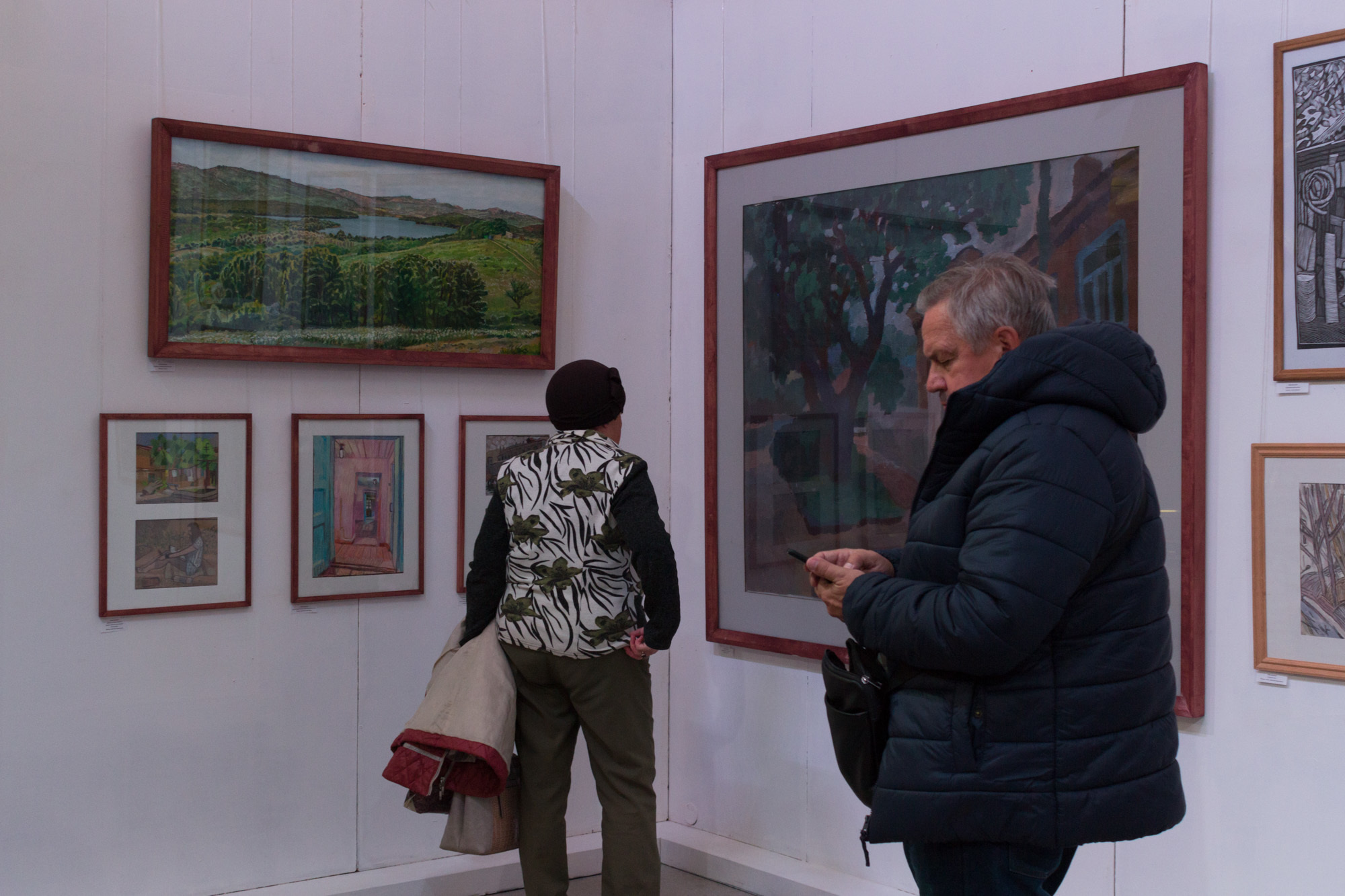 Выставка братьев - художников Либа. Documentary photographer Tatiana Bormatova