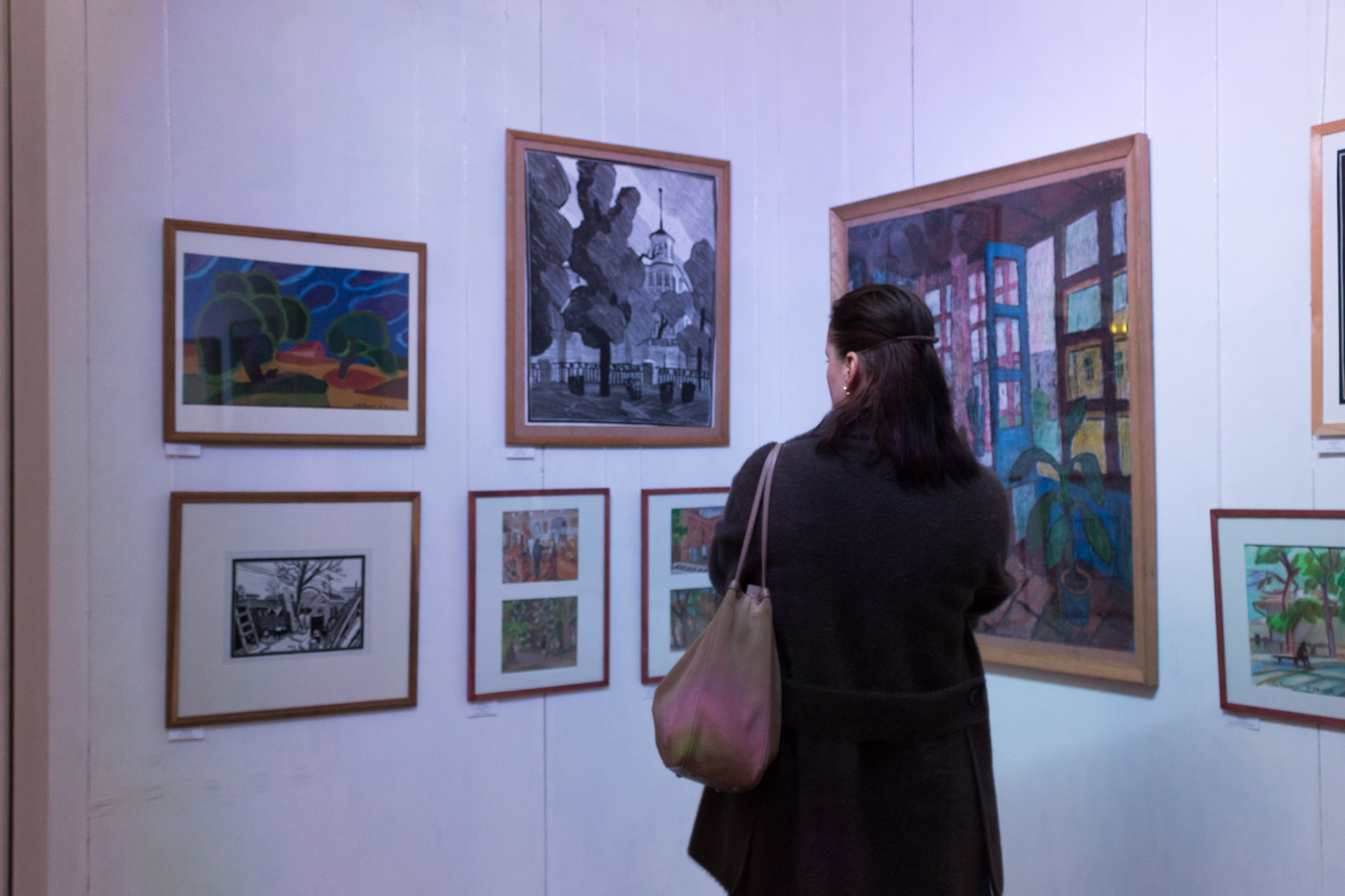 Выставка братьев - художников Либа. Documentary photographer Tatiana Bormatova